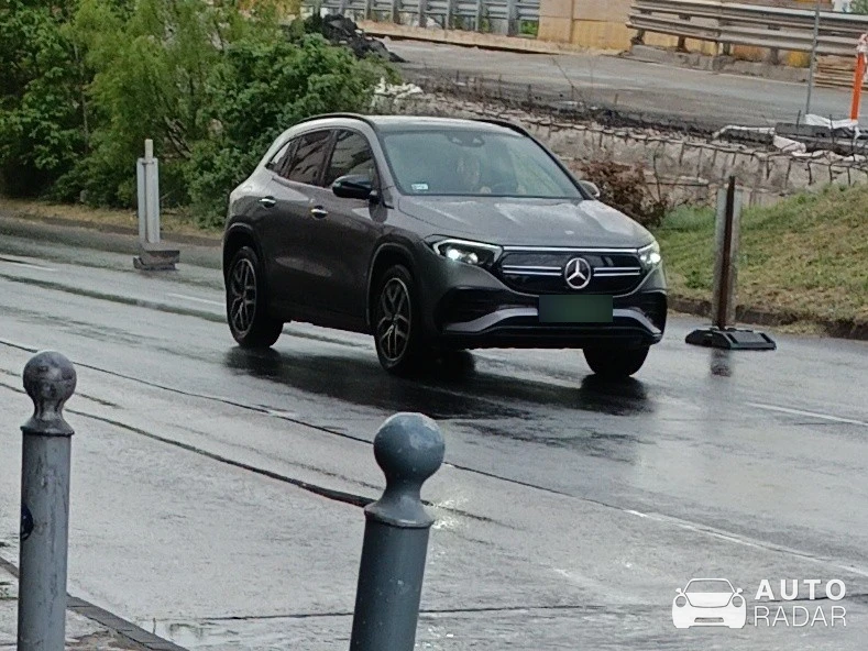 Mercedes-Benz EQA spotted in Budapest