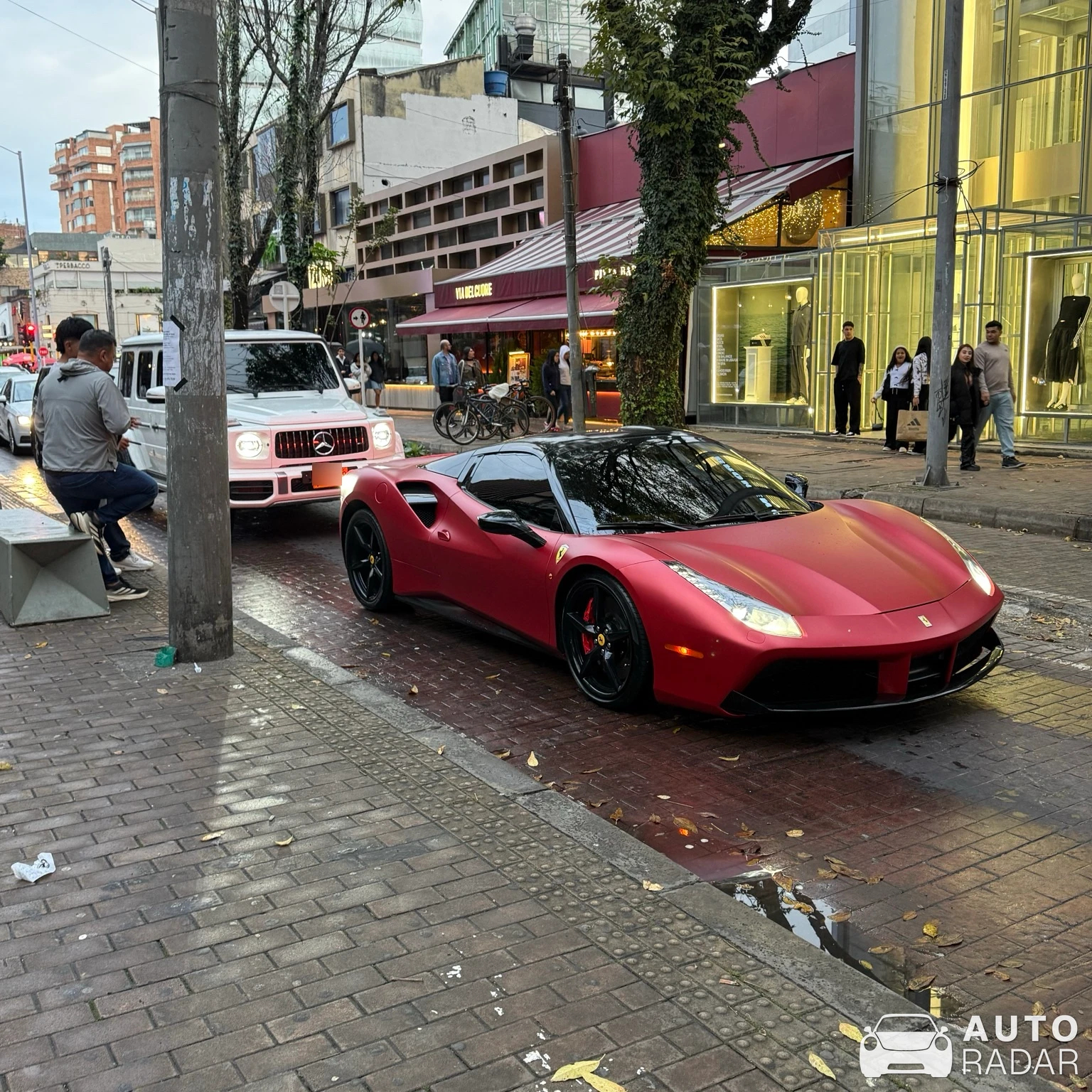 Ferrari 488 GTB spotted in Bogotá, D.C., Colombia