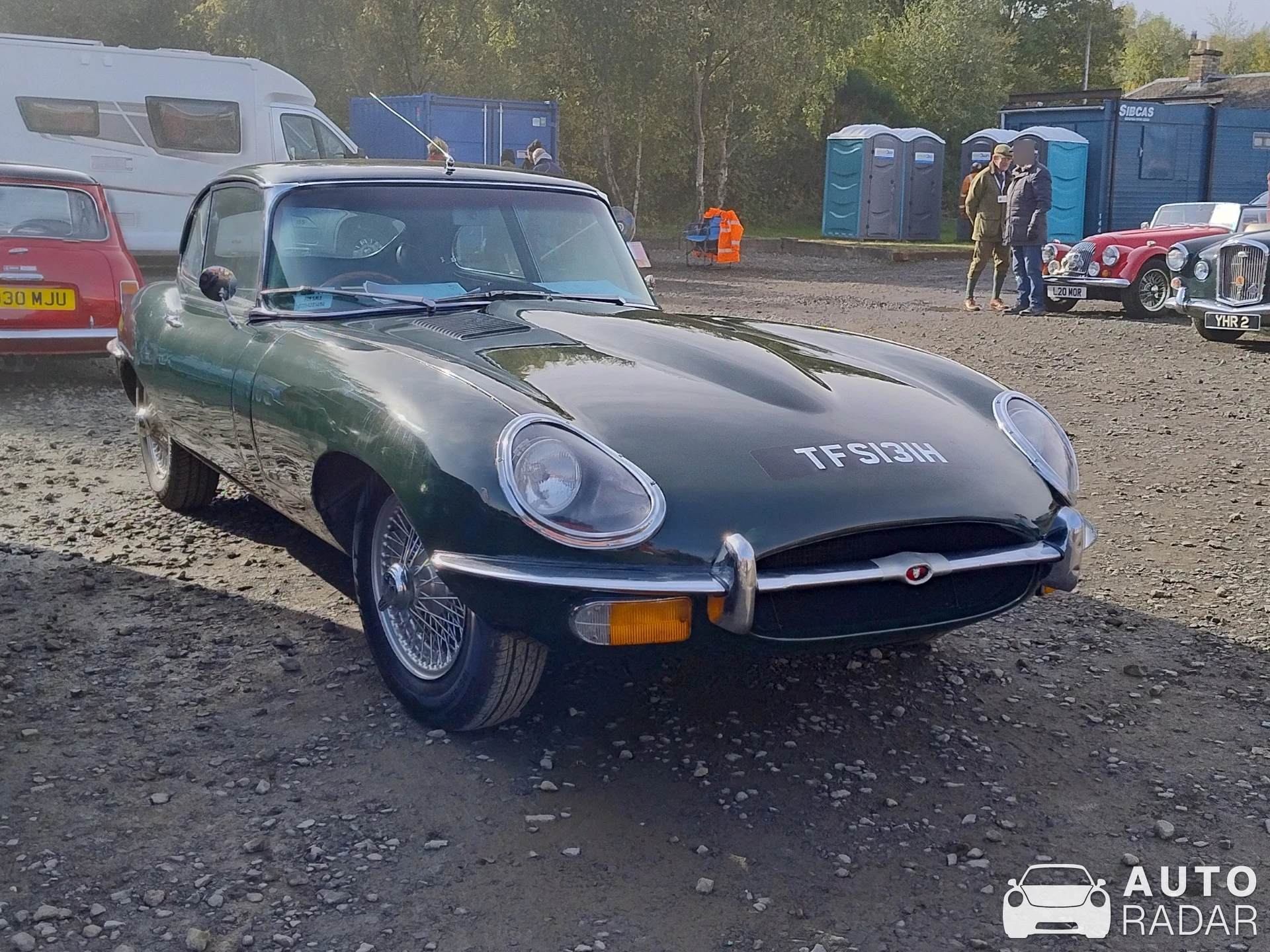 Jaguar E-Type spotted in Falkirk, United Kingdom