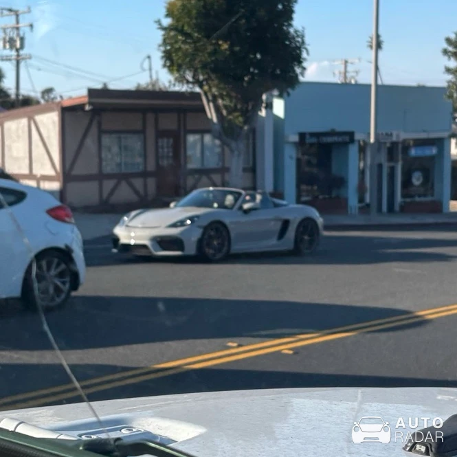 Porsche 718 Spyder RS spotted in Manhattan Beach, United States
