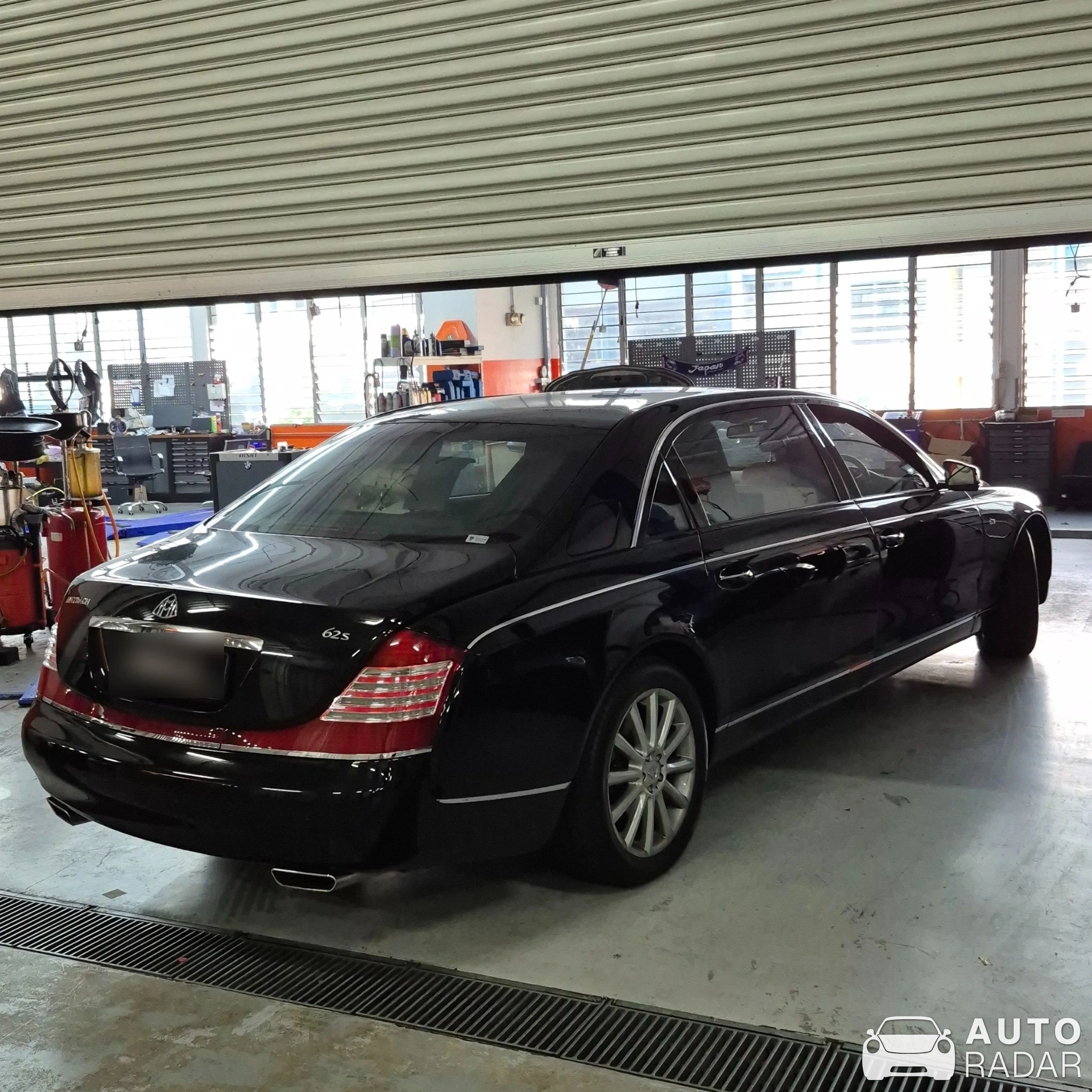 Maybach 62 S spotted in Singapore