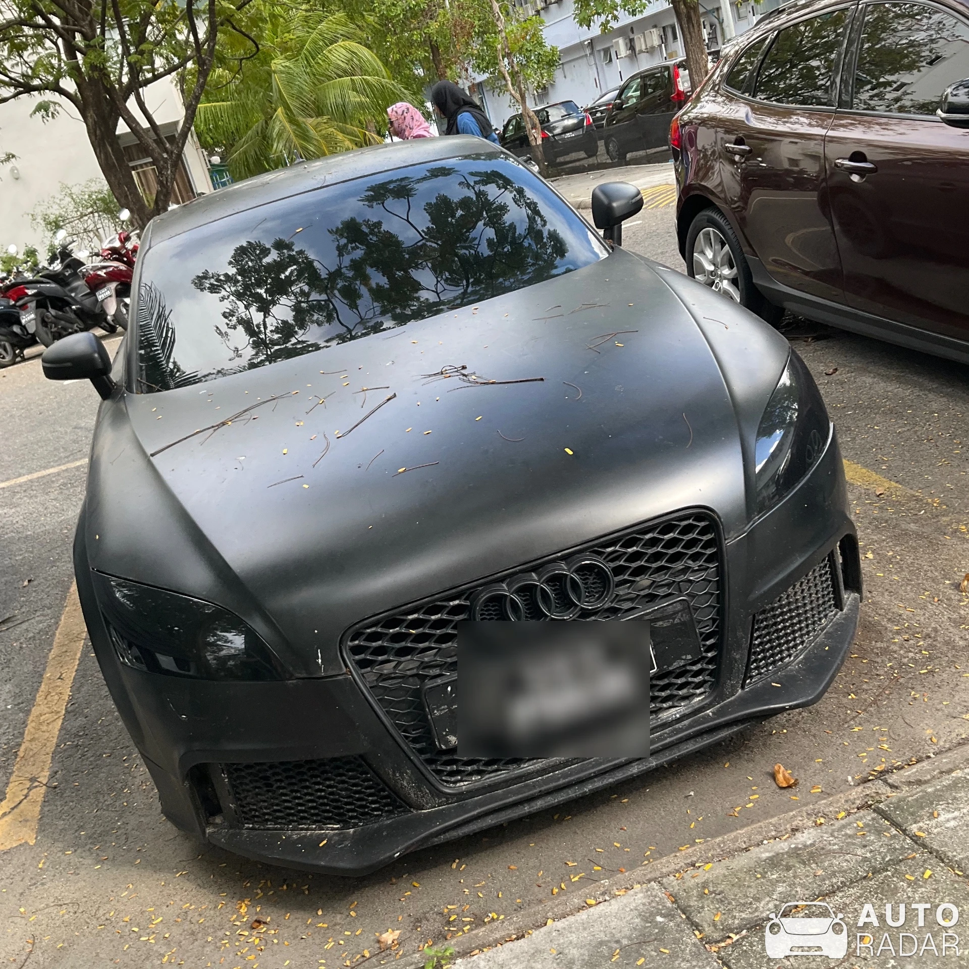 Audi APR TT-RS spotted in Malé, Maldives