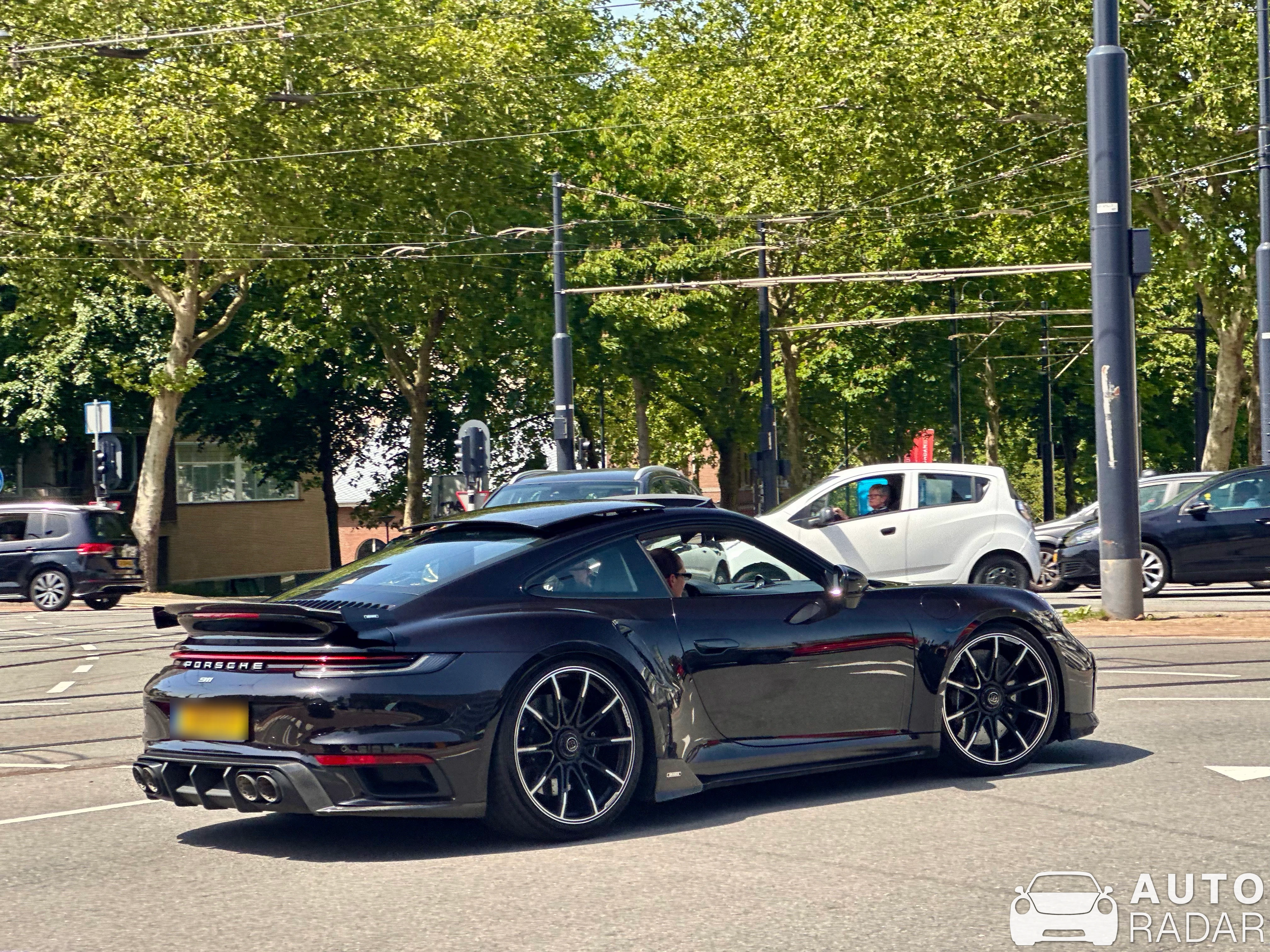 Porsche Brabus 820 spotted in Rotterdam