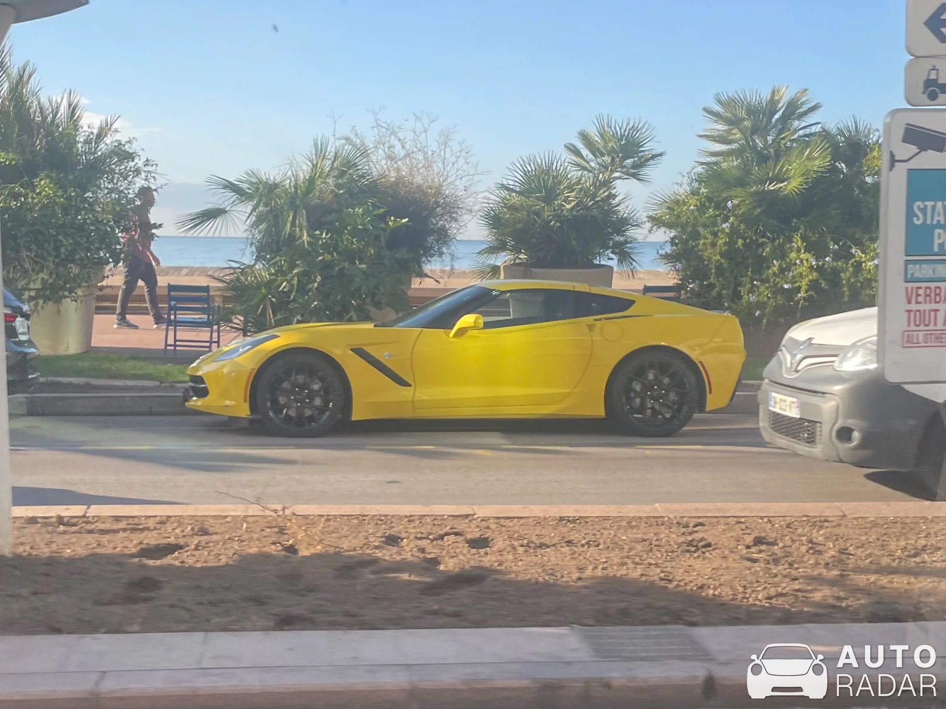 Chevrolet Corvette C7 Z06 spotted in Cannes, France