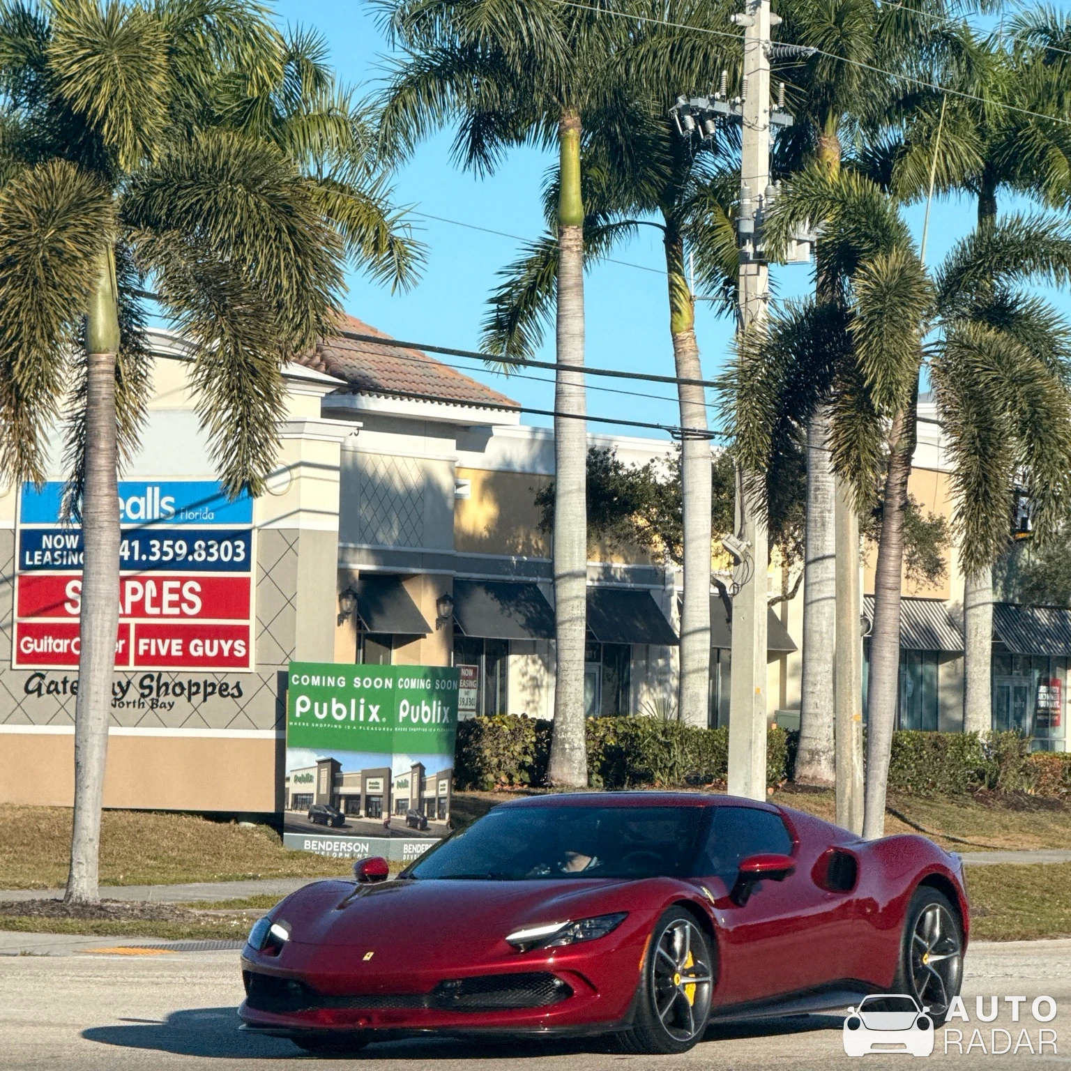 Ferrari 296 GTB spotted in Naples, United States