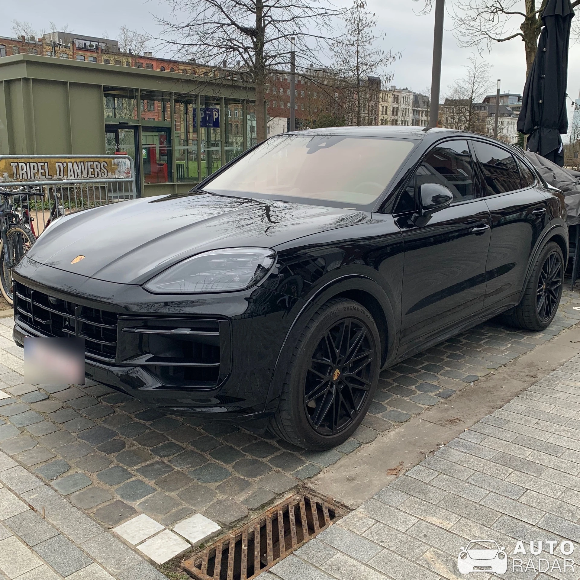 Porsche Cayenne Coupé spotted in Antwerpen, België