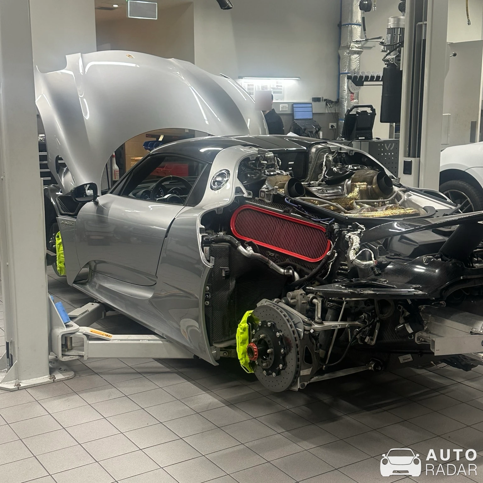 Porsche 918 Spyder spotted in Christchurch