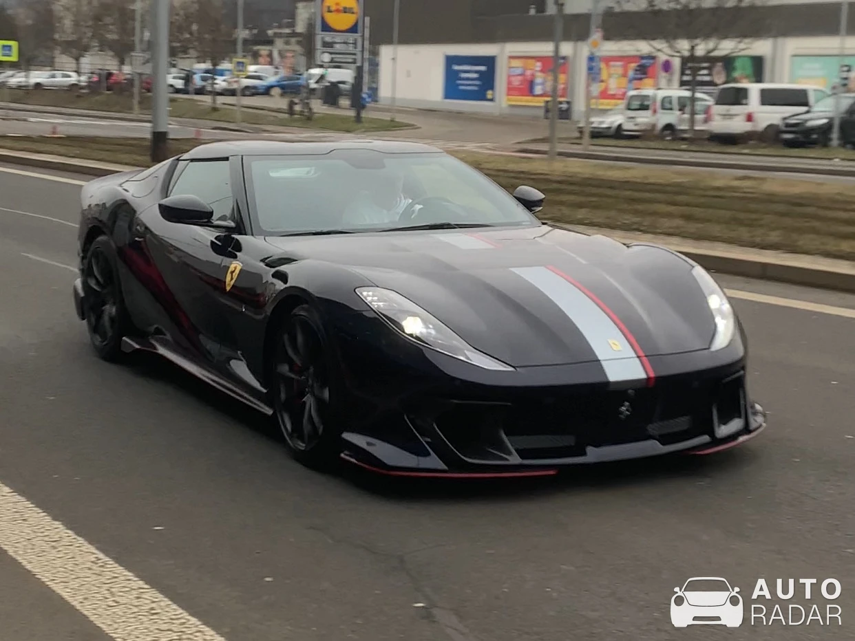 Ferrari 812 Competizione A spotted in Praha 9, Česko