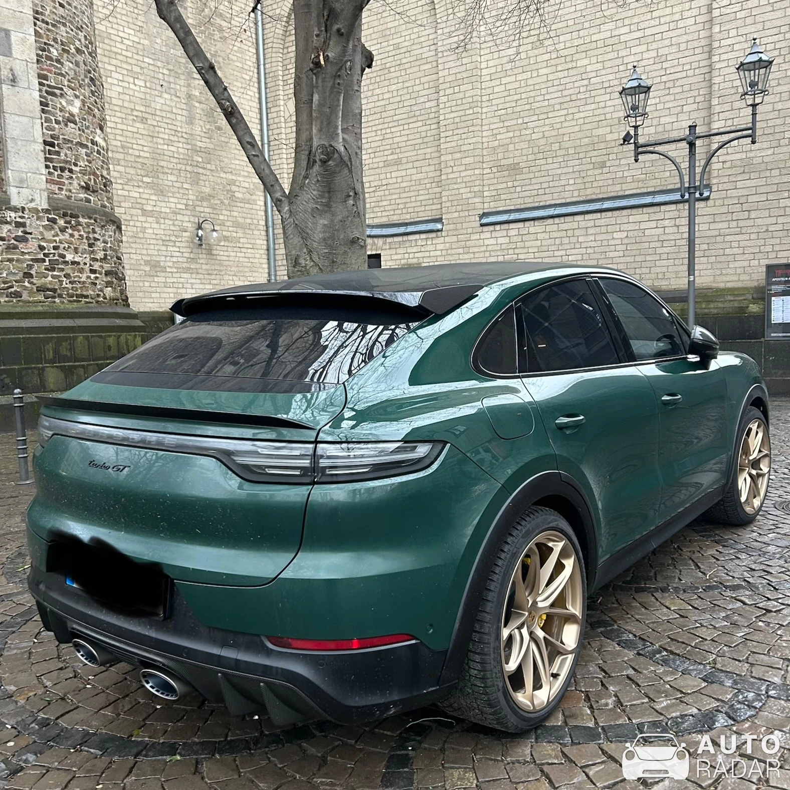 Porsche Cayenne Coupé Turbo GT spotted in Köln, Germany