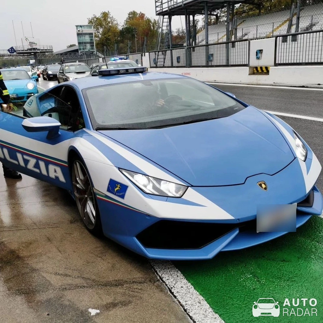 Lamborghini Huracán LP610-4 Polizia spotted in Provincia di Monza e della Brianza, Italy