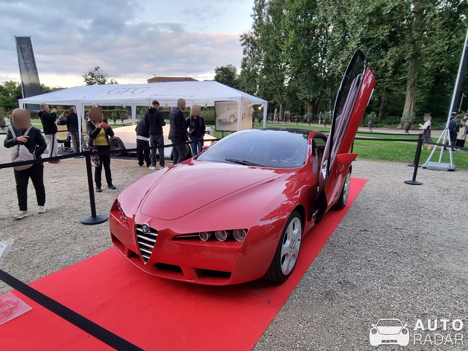 Alfa Romeo Brera Concept spotted in Torino