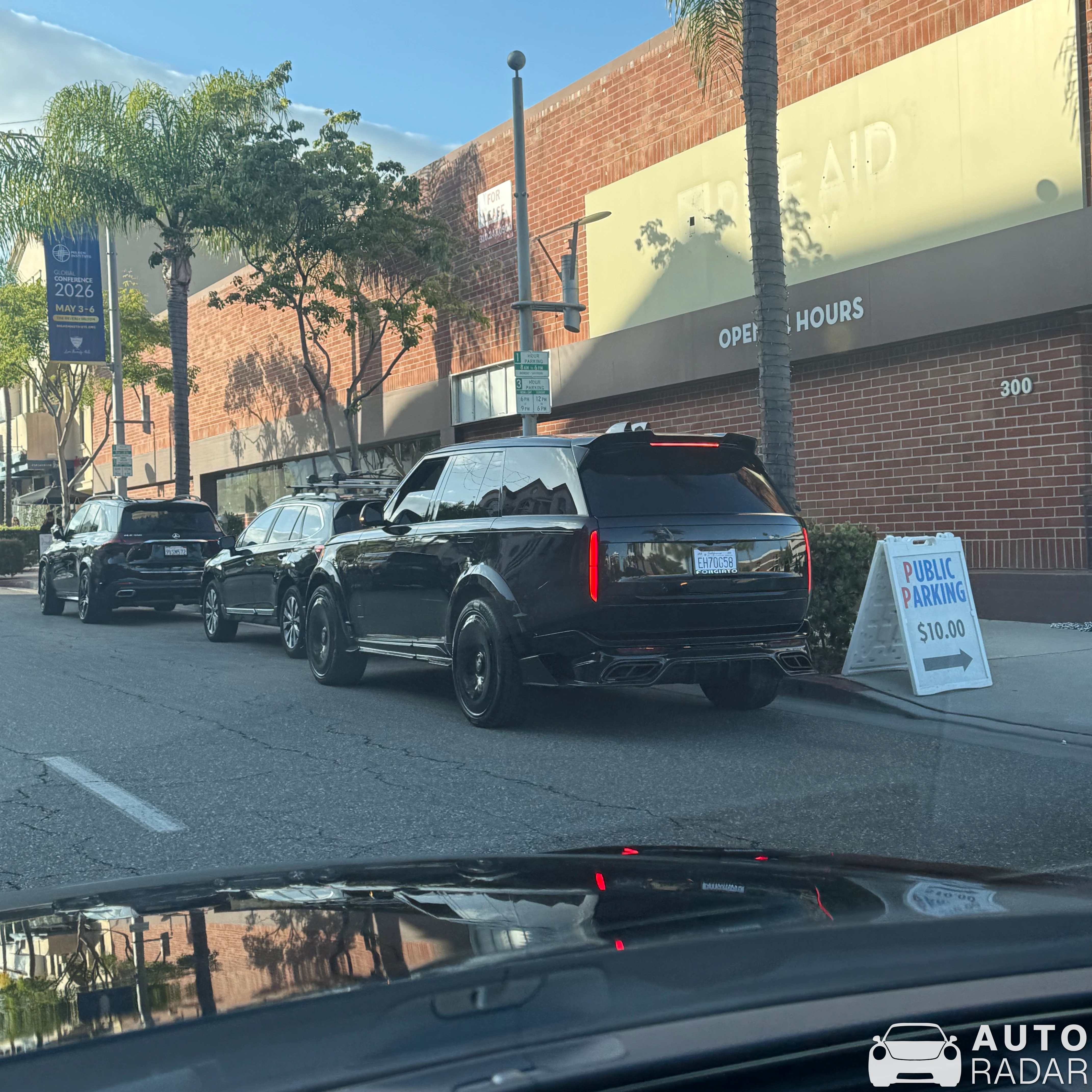 Land Rover Range Rover Mansory spotted in Beverly Hills