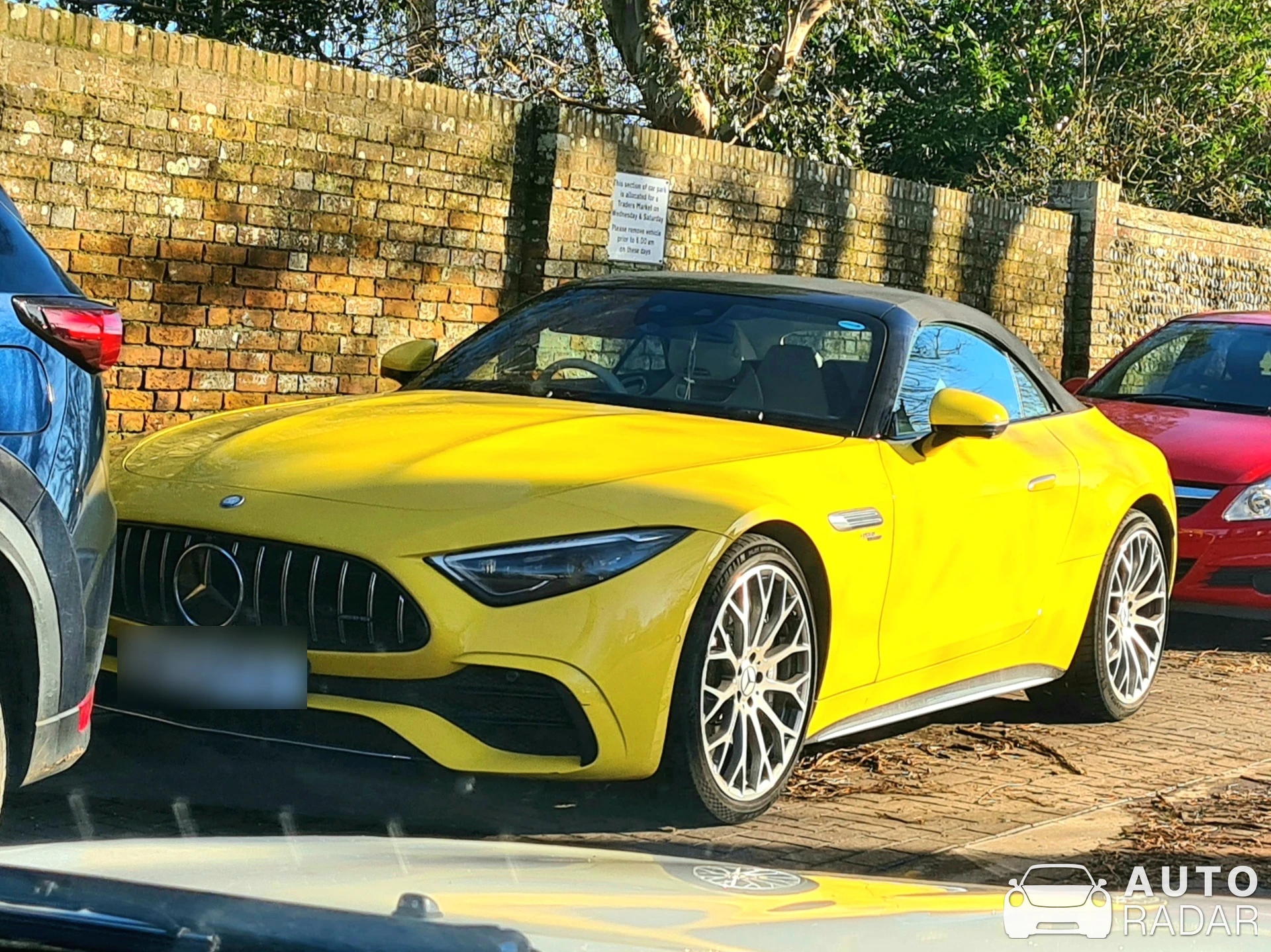 Mercedes-AMG SL 43 R232 spotted in West Sussex, United Kingdom