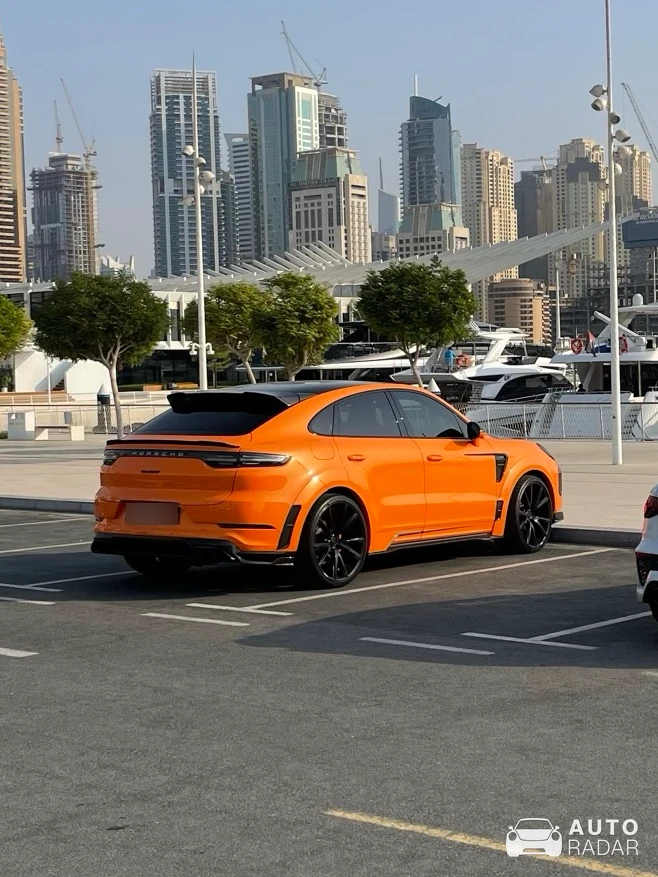 Porsche Cayenne Turbo GT Mansory spotted in Dubai