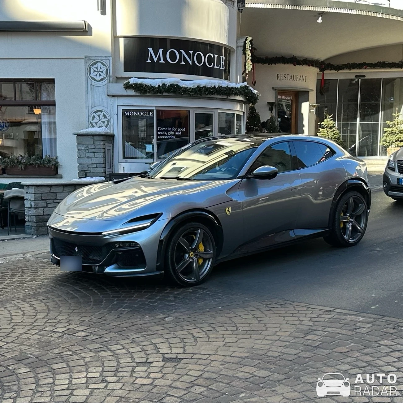 Ferrari Purosangue spotted in Sankt Moritz, Schweiz