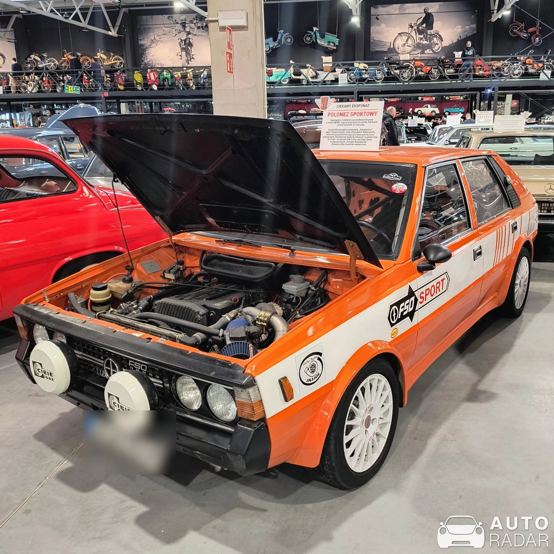 FSO Polonez 2000 Rally spotted in Oława