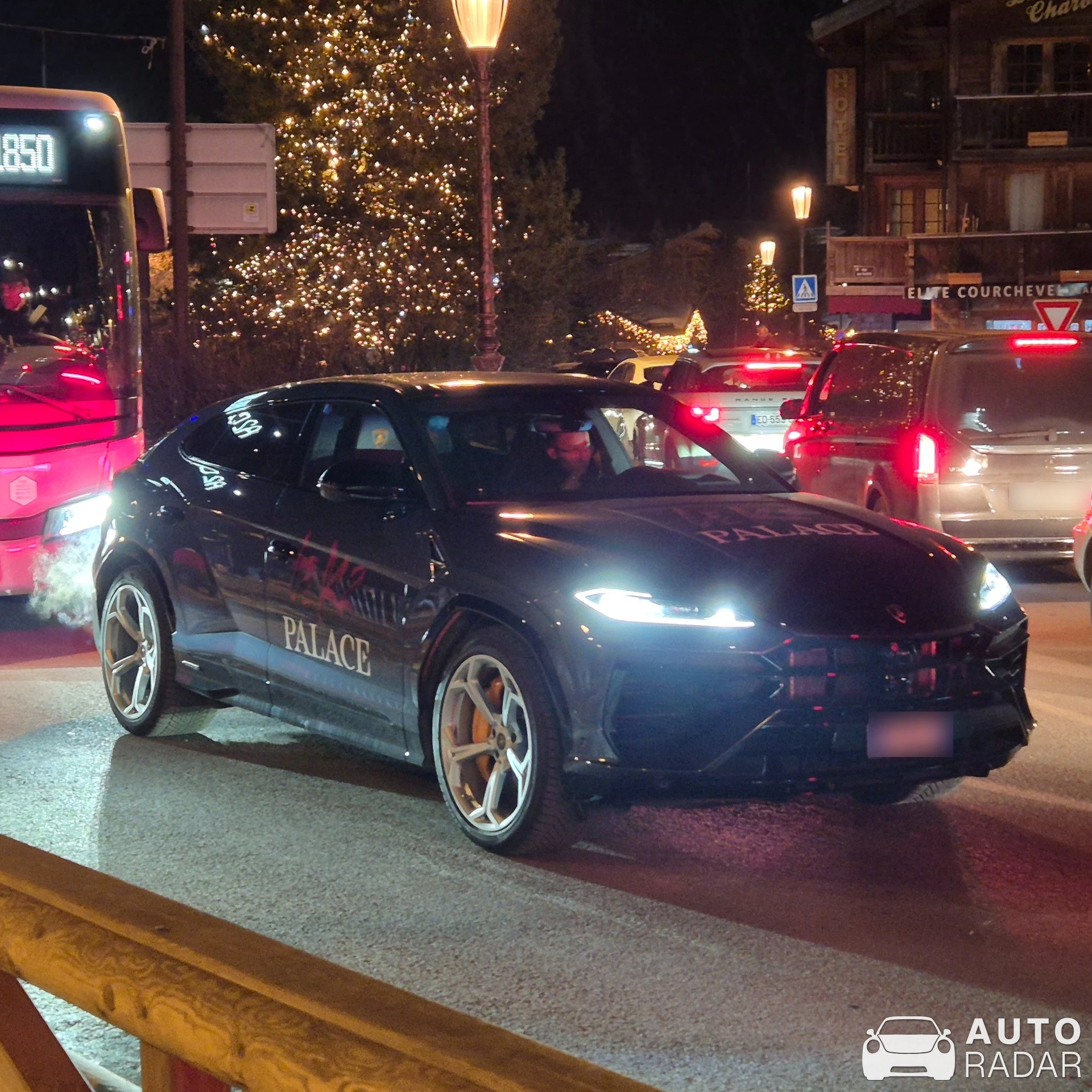 Lamborghini Urus spotted in Courchevel, France