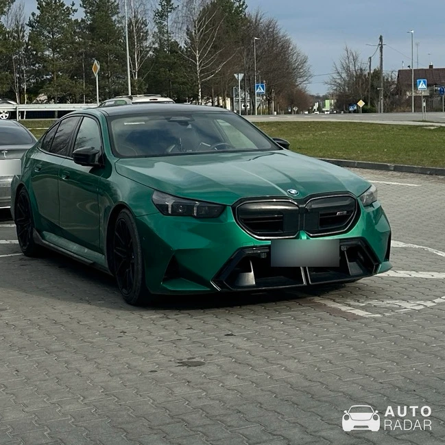 BMW M5 G90 spotted in Gargždai