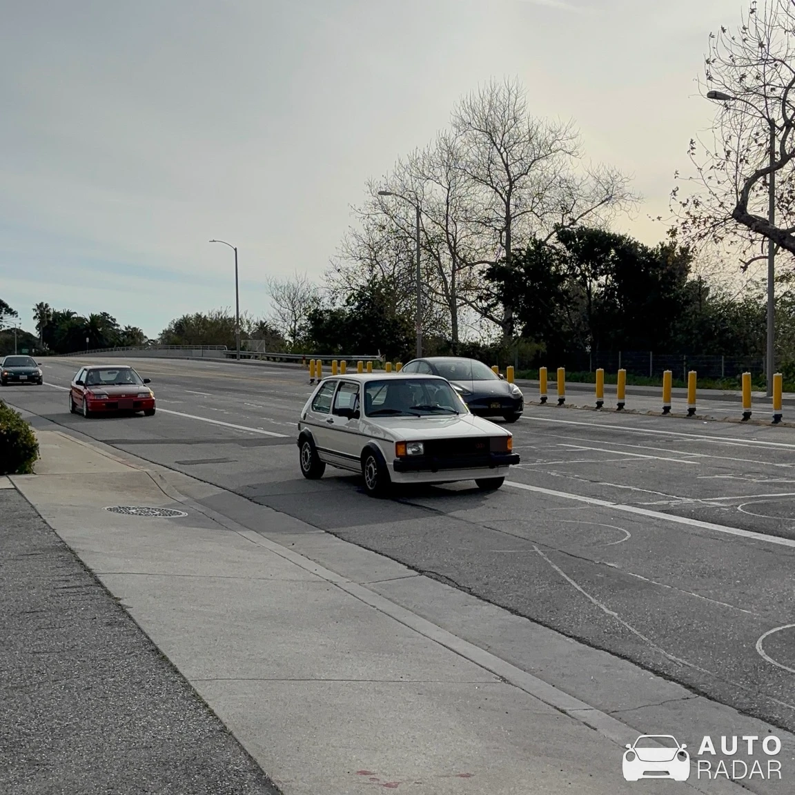 Volkswagen Golf Mk1 spotted in Malibu, United States