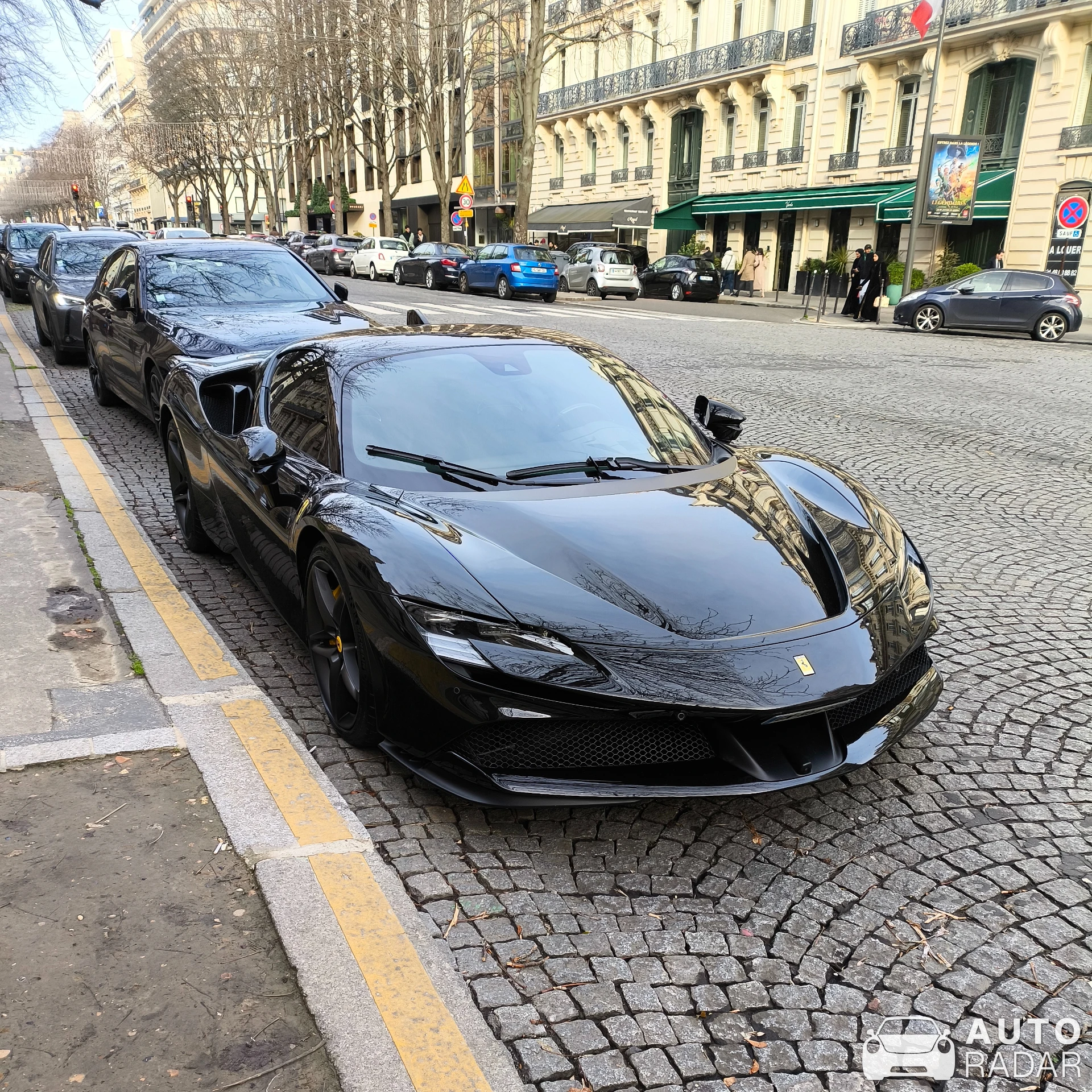 Ferrari SF90 Stradale spotted in Paris, France