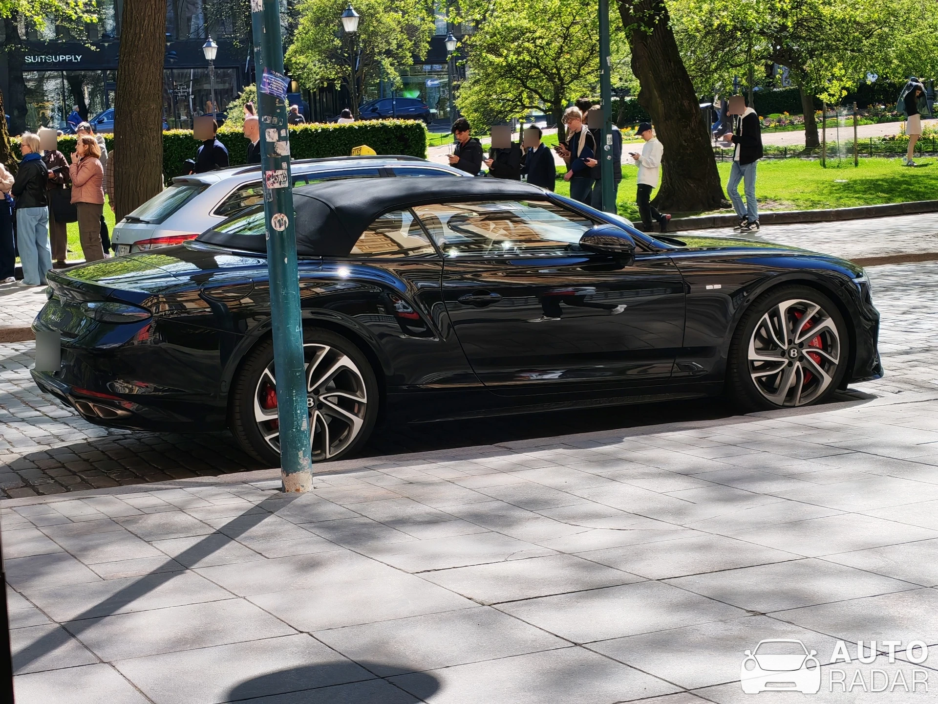 Bentley Continental GTC V8 S spotted in Helsinki