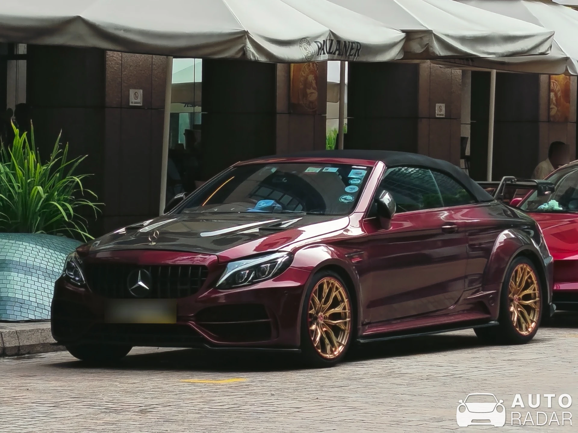 Mercedes-AMG C 43 Convertible spotted in Singapore