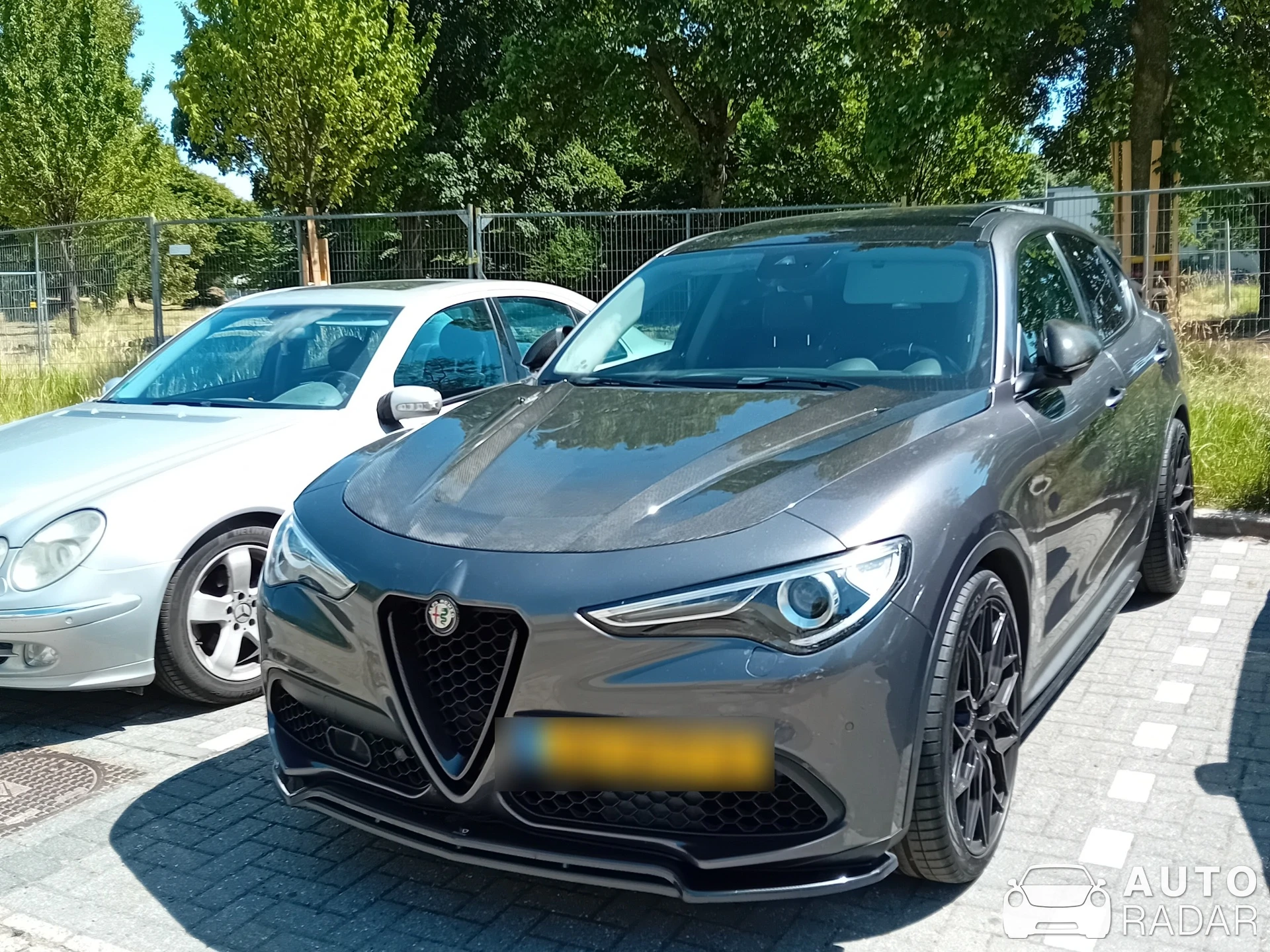 Alfa Romeo Stelvio Quadrifoglio Alfa Romeo Racing Limited Edition spotted in Kerkrade