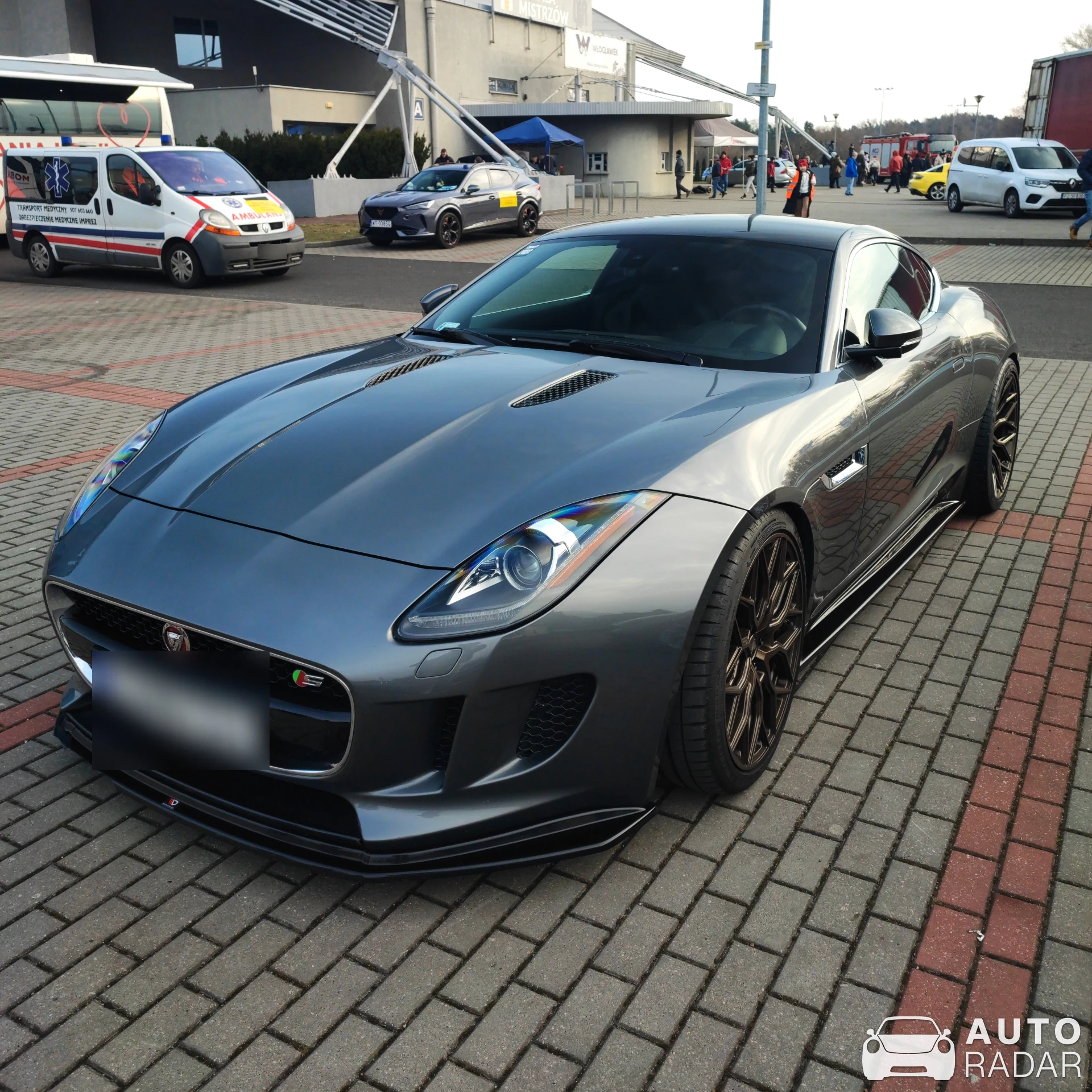Jaguar F-Type S Convertible spotted in Włocławek, Poland
