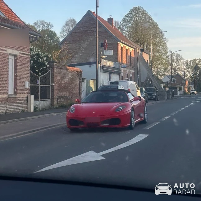 Ferrari F430 Spider spotted in La Faloise