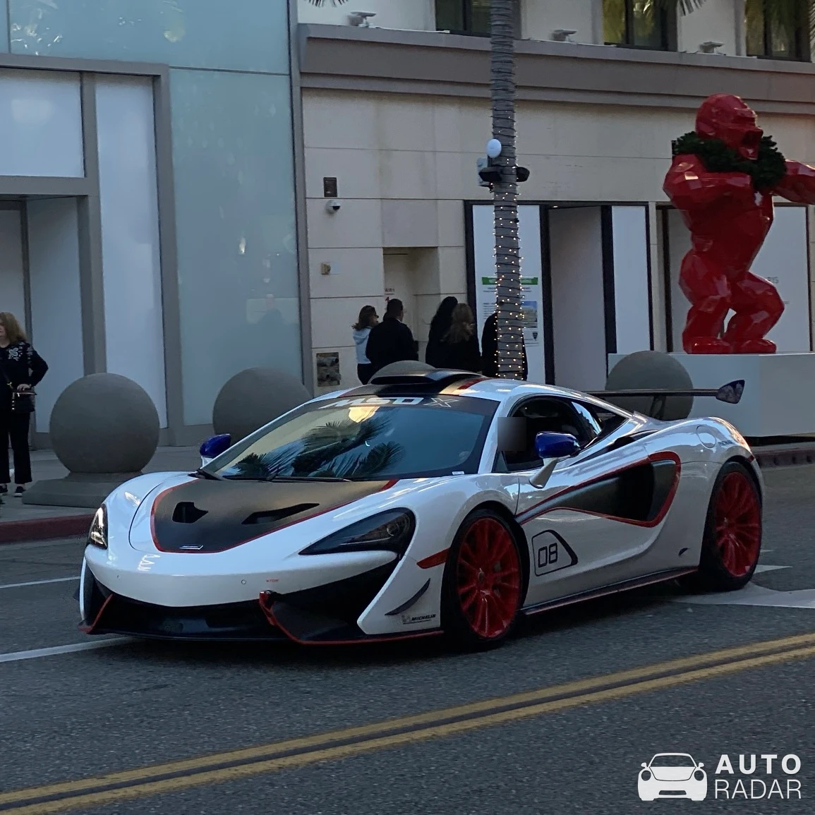 McLaren 570S MSO “Racing Through The Ages” spotted in Beverly Hills, United States