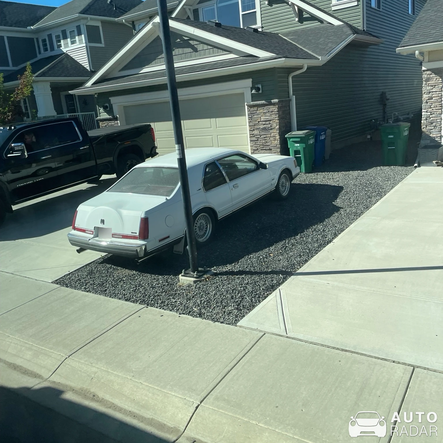 Lincoln Mark VII spotted in Airdrie