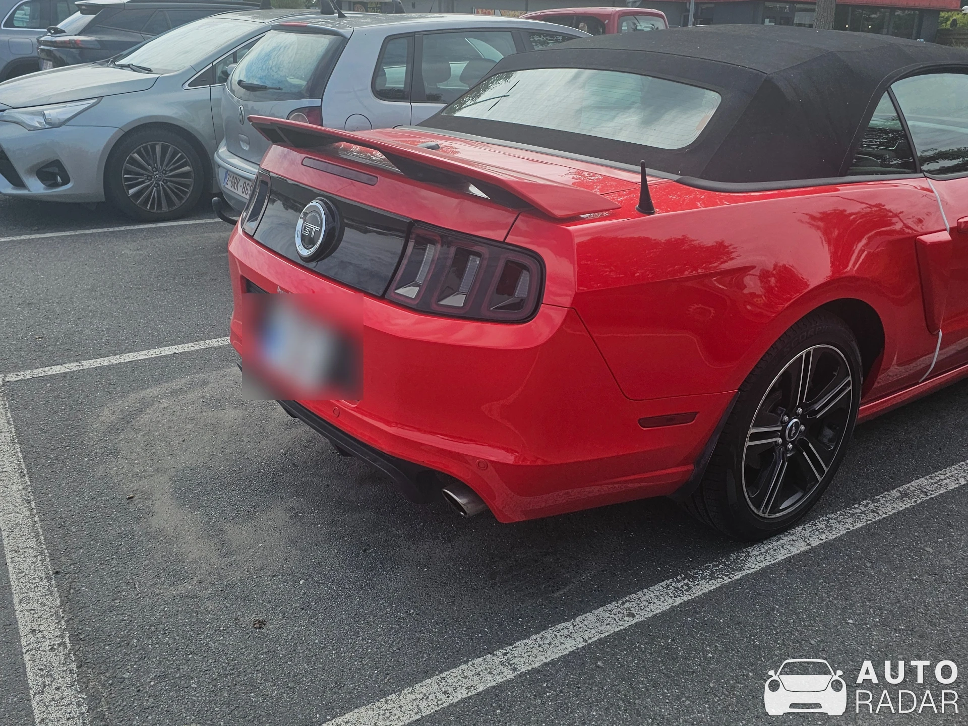Ford Mustang GT Convertible California Special spotted in Drogenbos, Belgium
