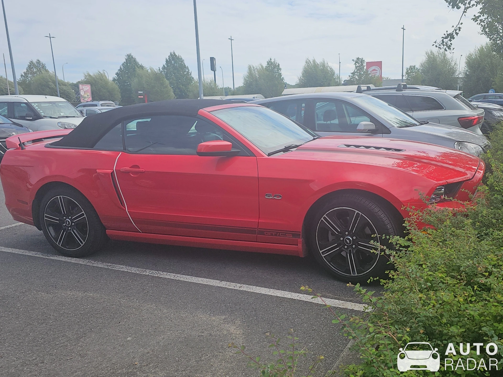 Ford Mustang GT Convertible California Special spotted in Drogenbos