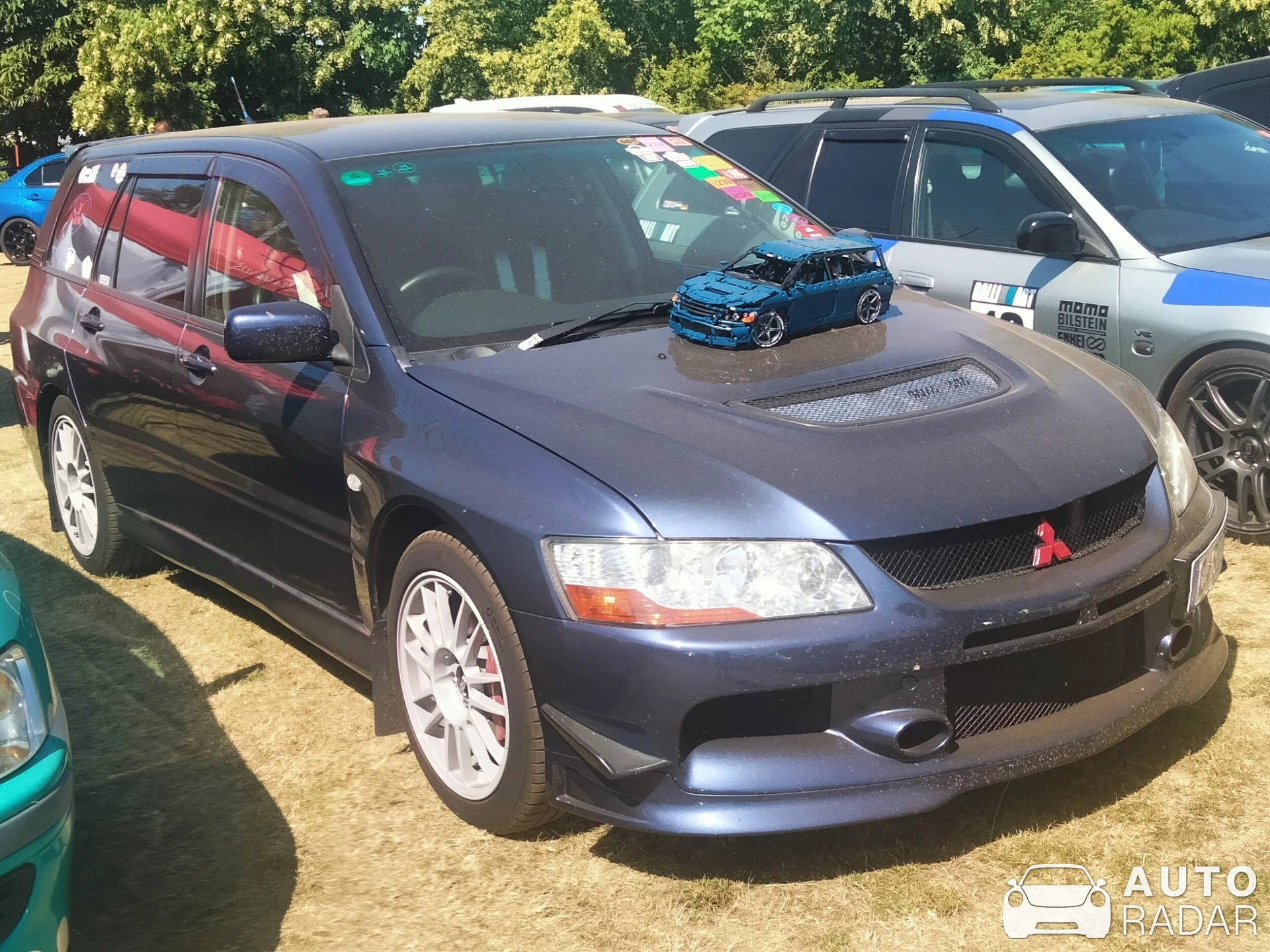 Mitsubishi Lancer Evolution IX Wagon GT spotted in Bad Schmiedeberg