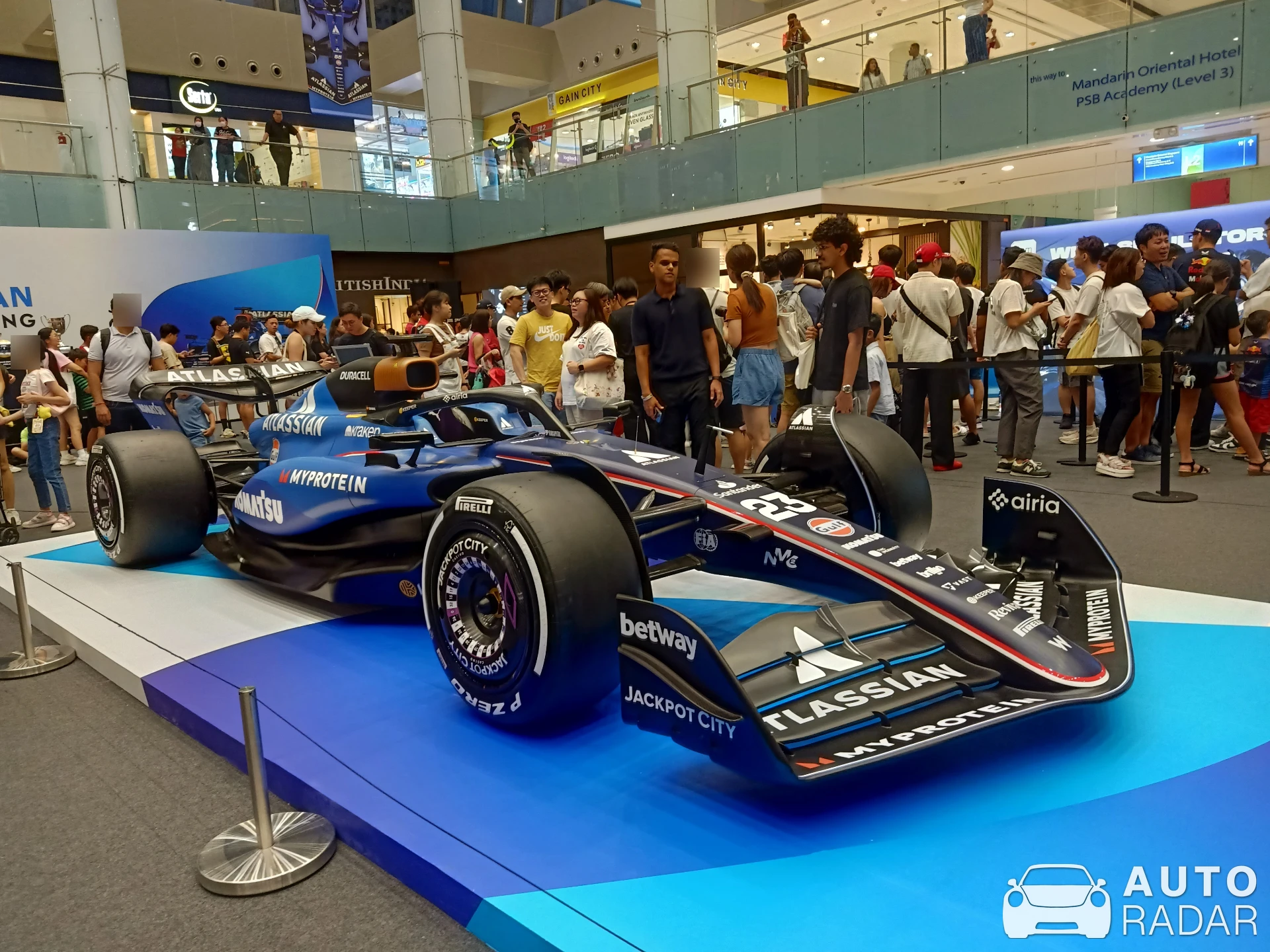 Williams FW47 spotted in Singapore, Singapore