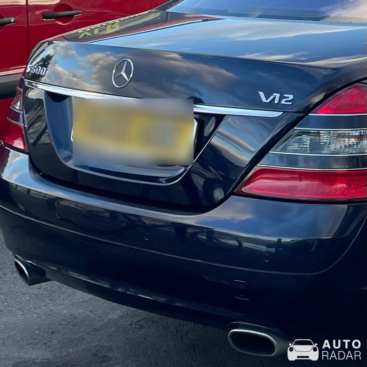 Mercedes-Benz S600 V12 BiTurbo W221 spotted