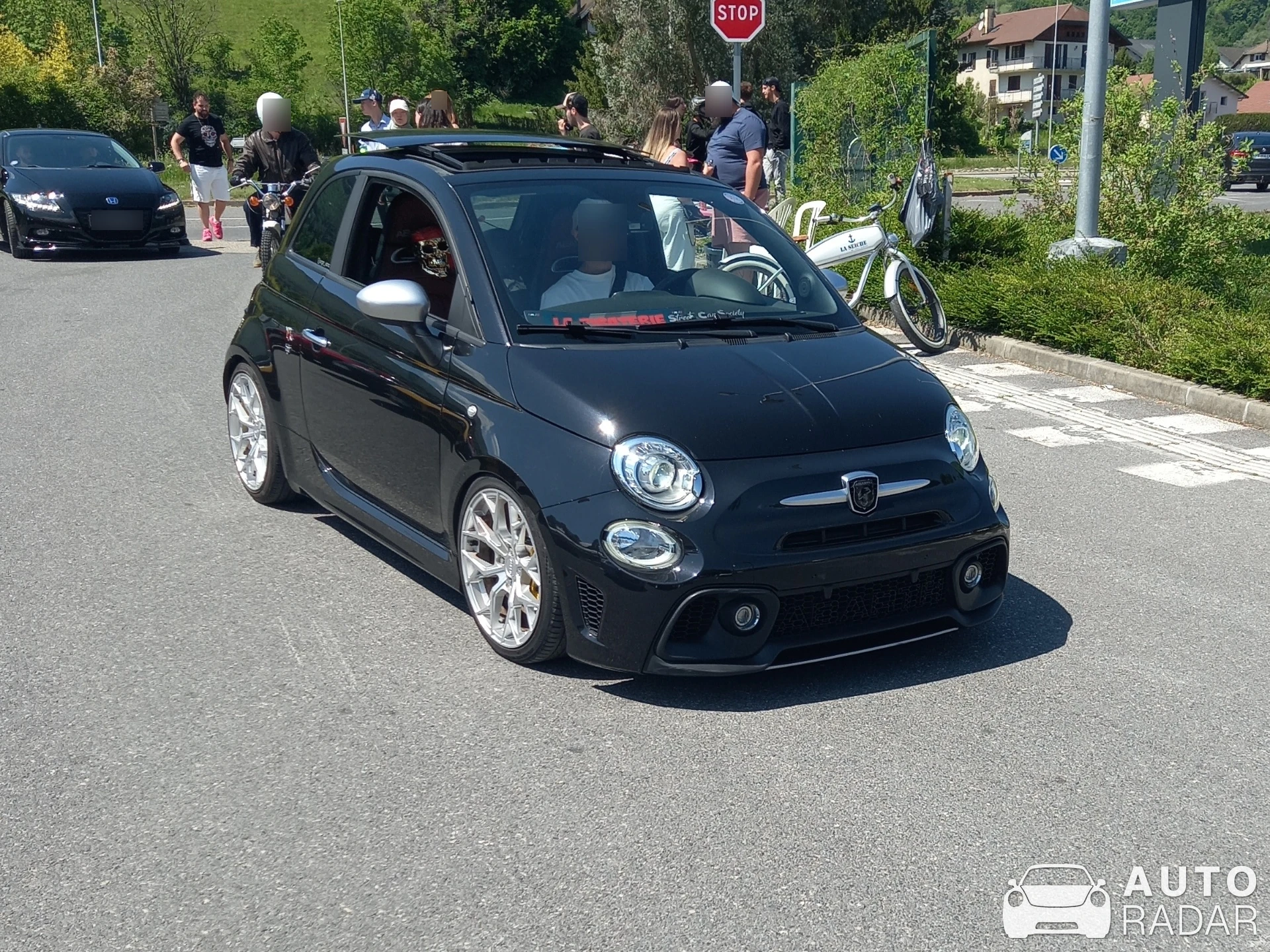 Abarth 595 Turismo spotted in Sevrier