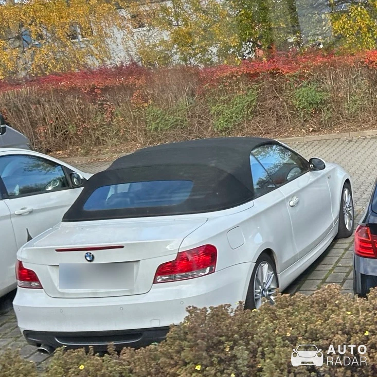 BMW 1 Series M Cabriolet spotted in Zwönitz