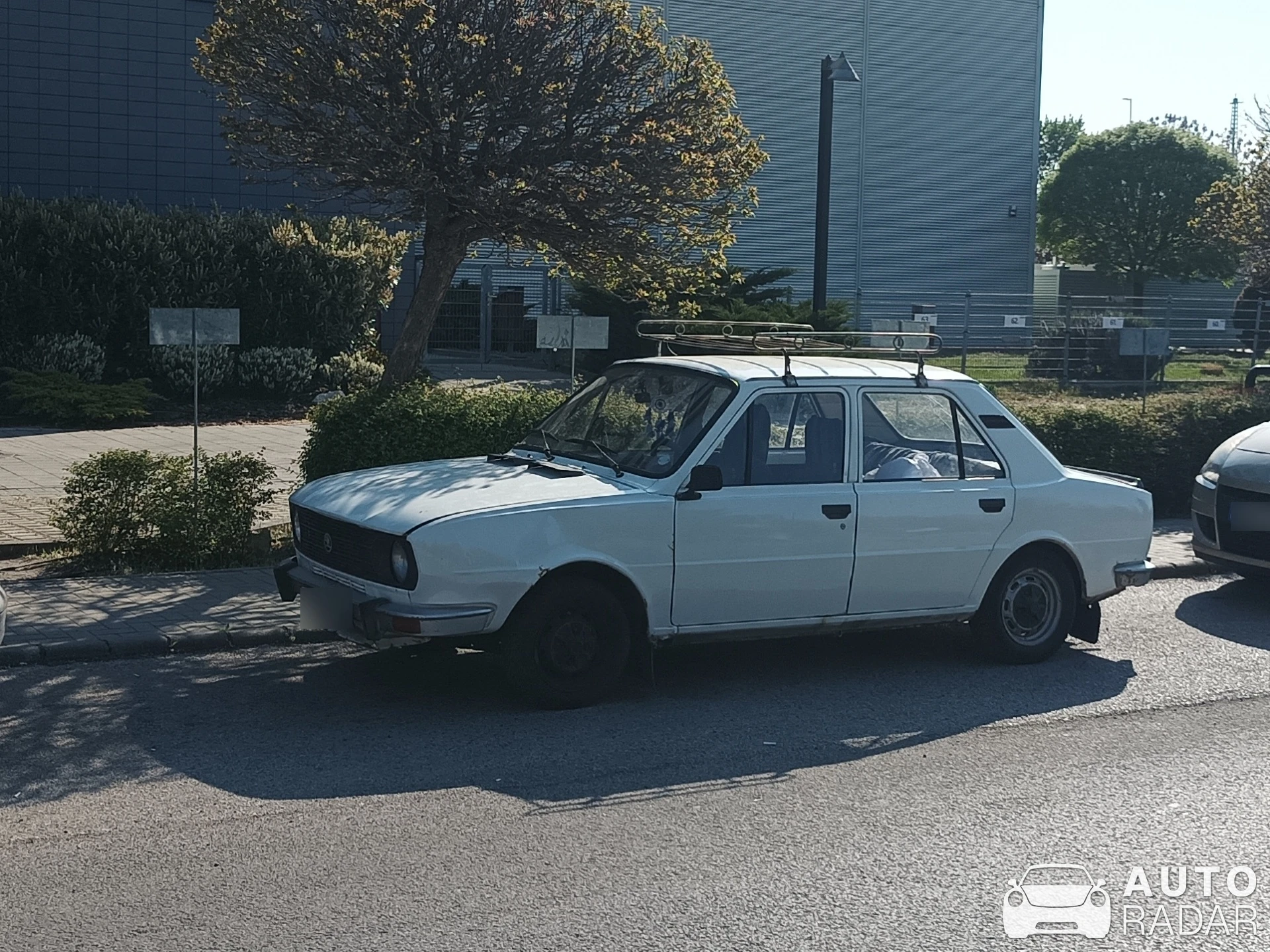 Škoda 105 spotted in Budapest