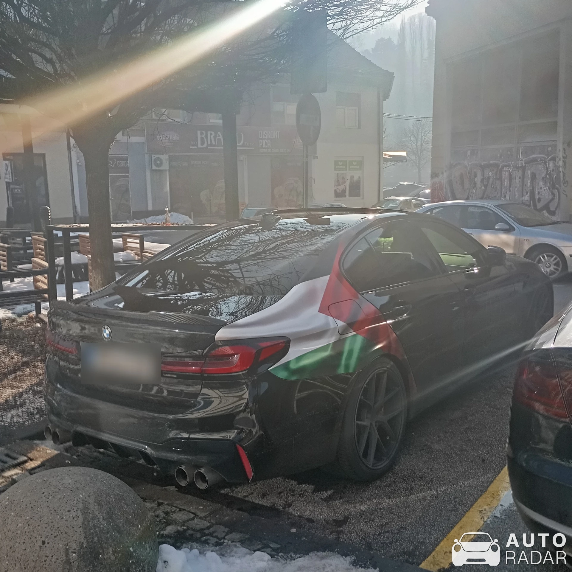 BMW M5 F90 Competition spotted in Tuzla, Bosna i Hercegovina
