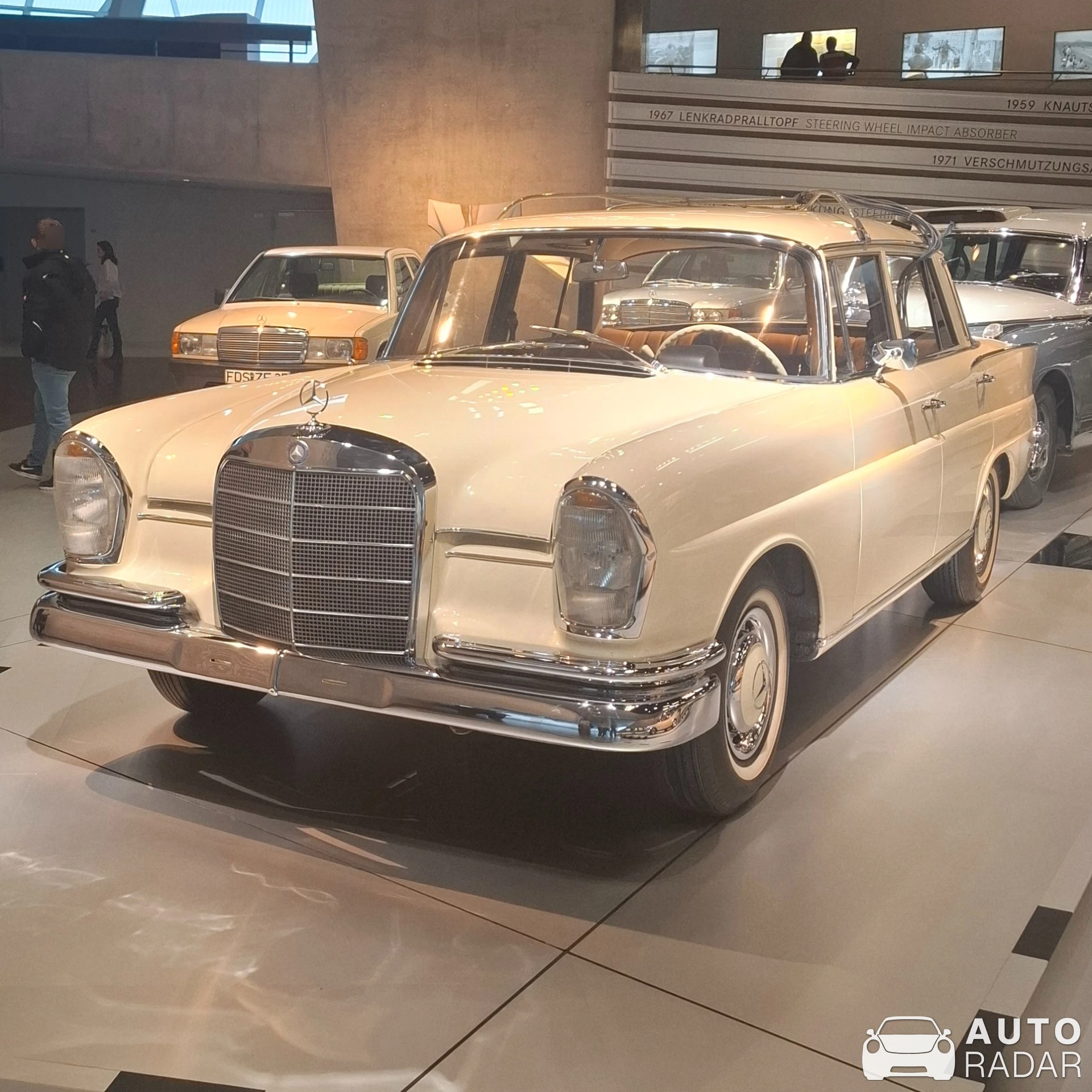 Mercedes-Benz 220 S W111 spotted in Stuttgart