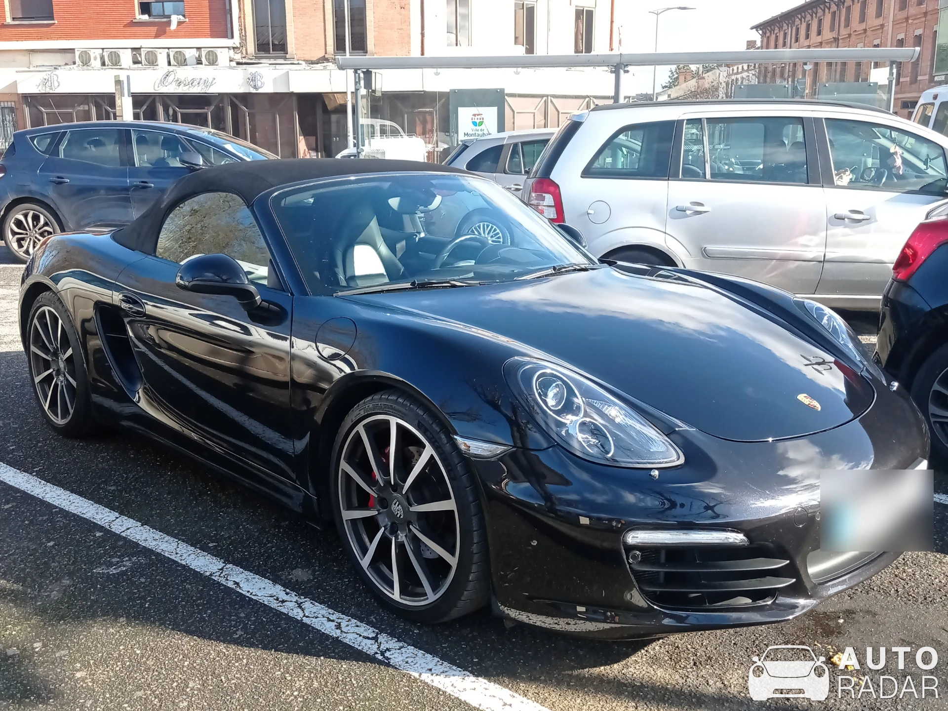Porsche 981 Boxster spotted in Montauban, France