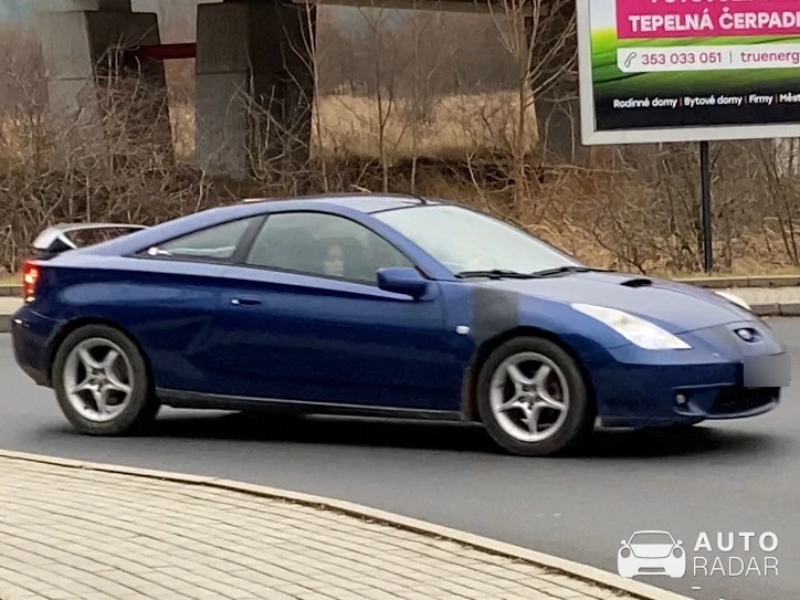 Toyota Celica spotted in Karlovy Vary, Česko