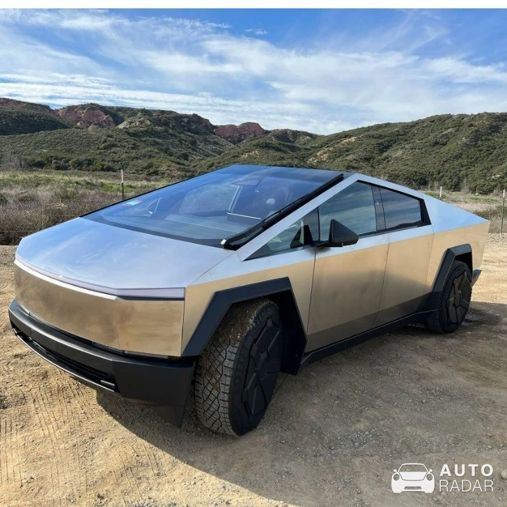 Tesla Cybertruck spotted in Ketchum, United States