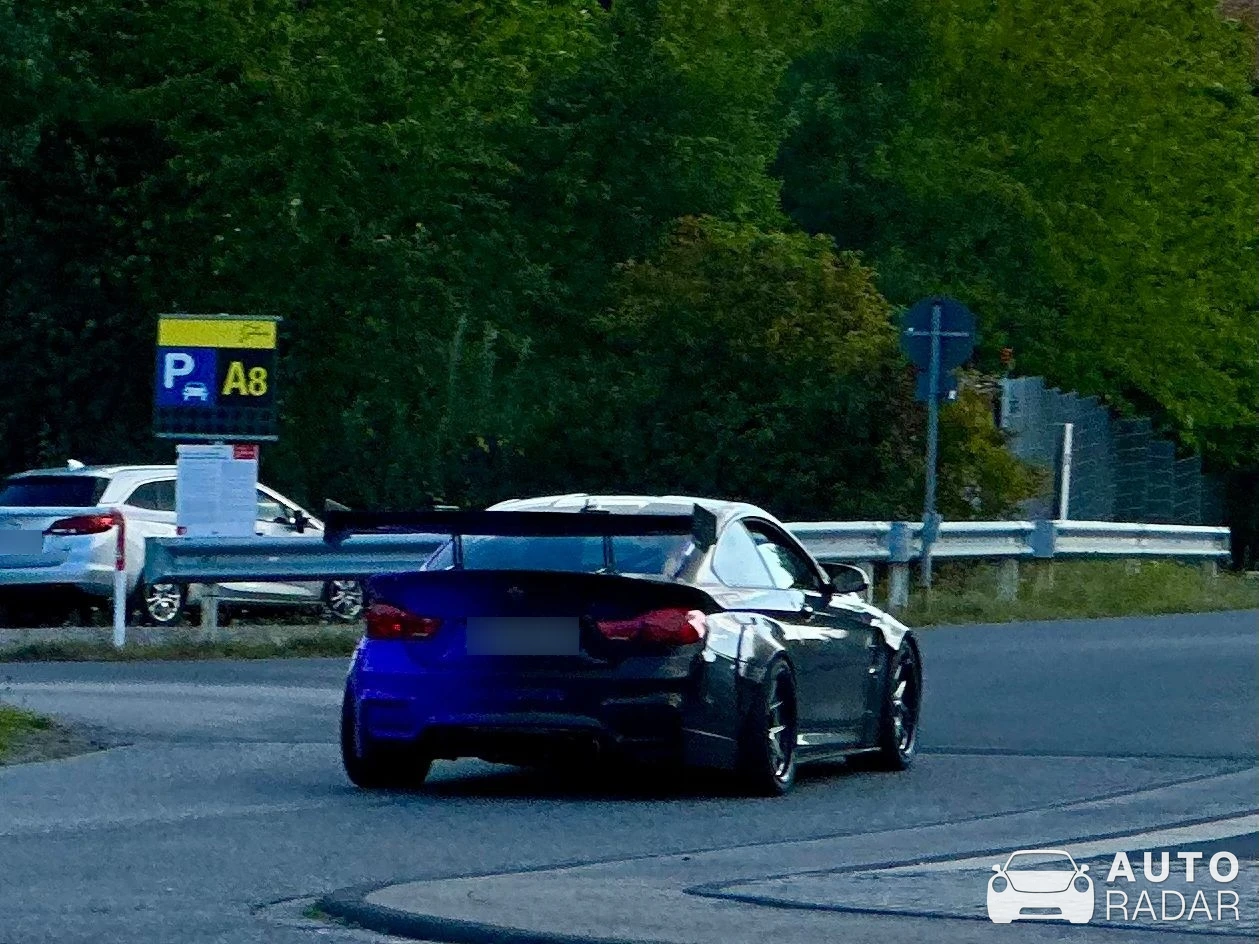 BMW M4 F82 Coupé Liberty Walk Widebody spotted in Nürburg