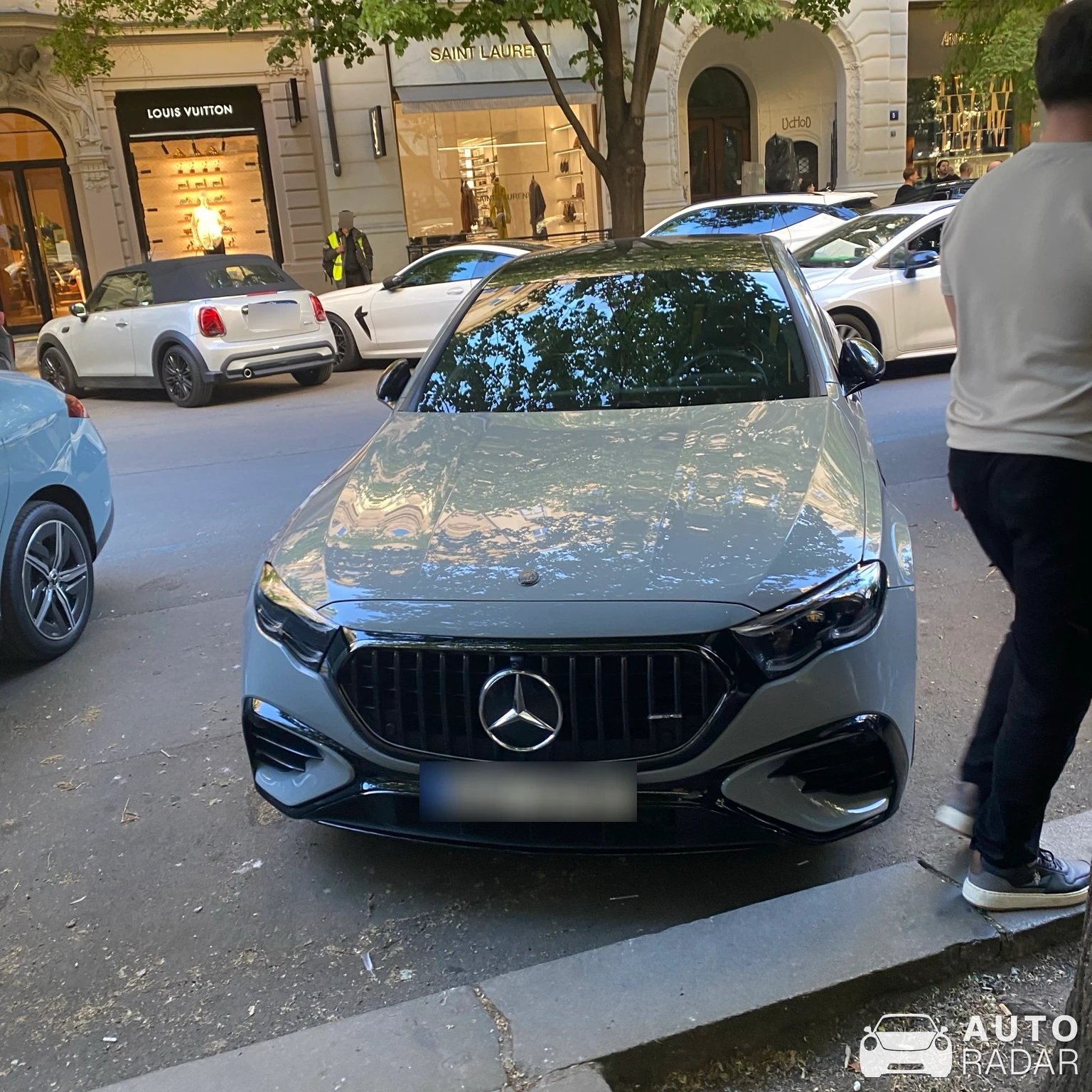 Mercedes-AMG E 53 Hybrid W214 spotted