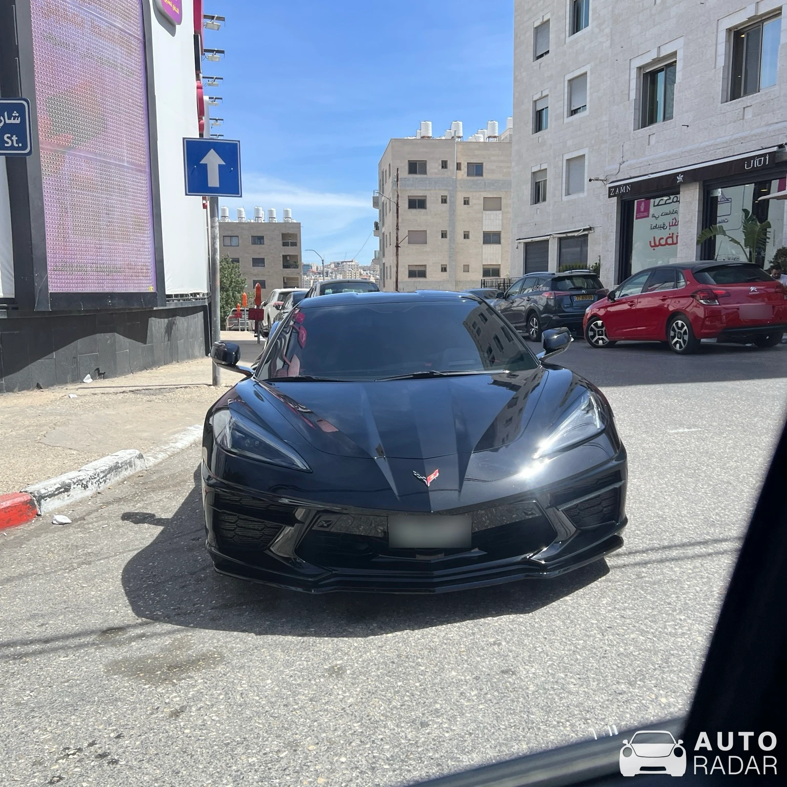 Chevrolet Corvette C8 Stingray spotted in Jerusalem