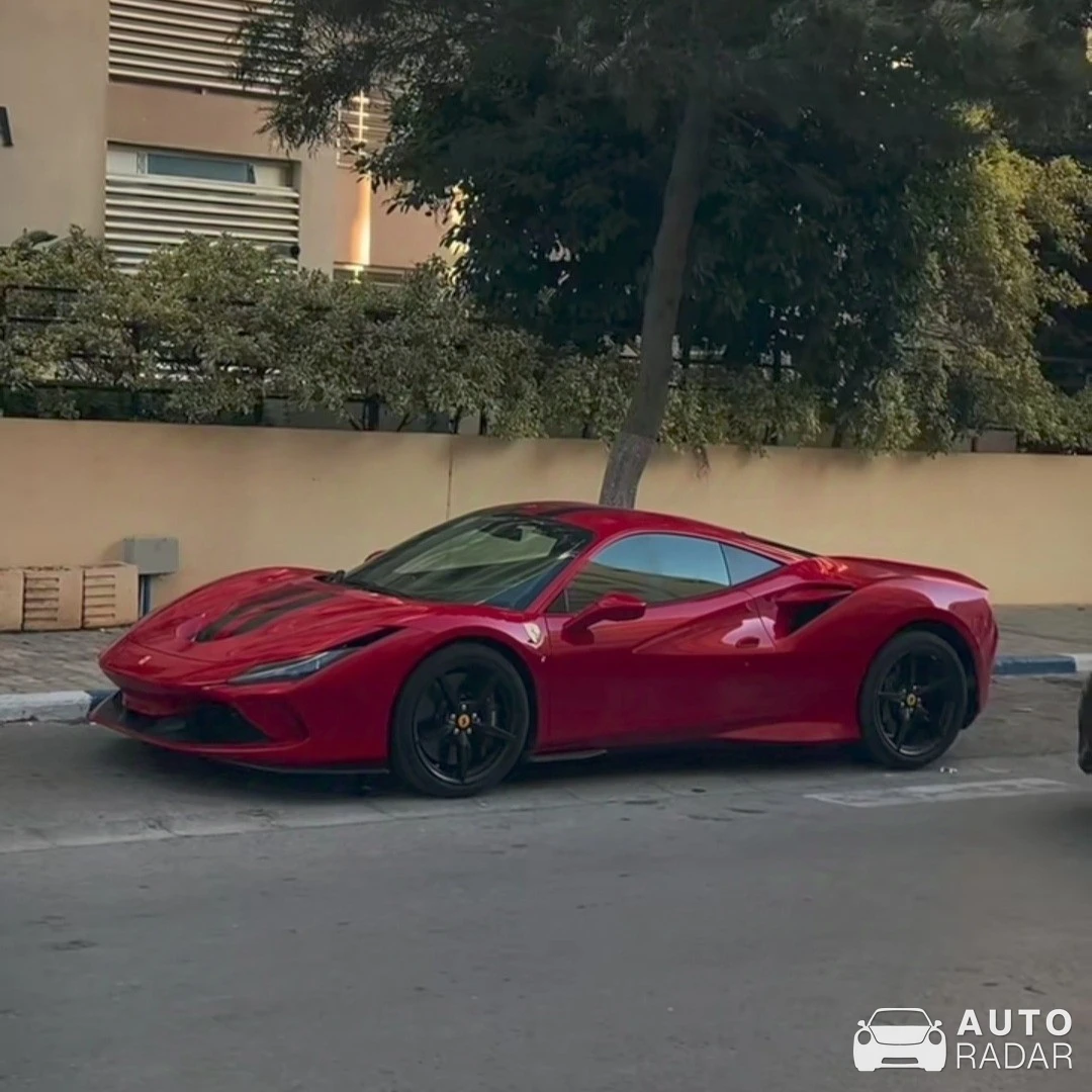 Ferrari F8 Tributo spotted in Tunis, Tunisia
