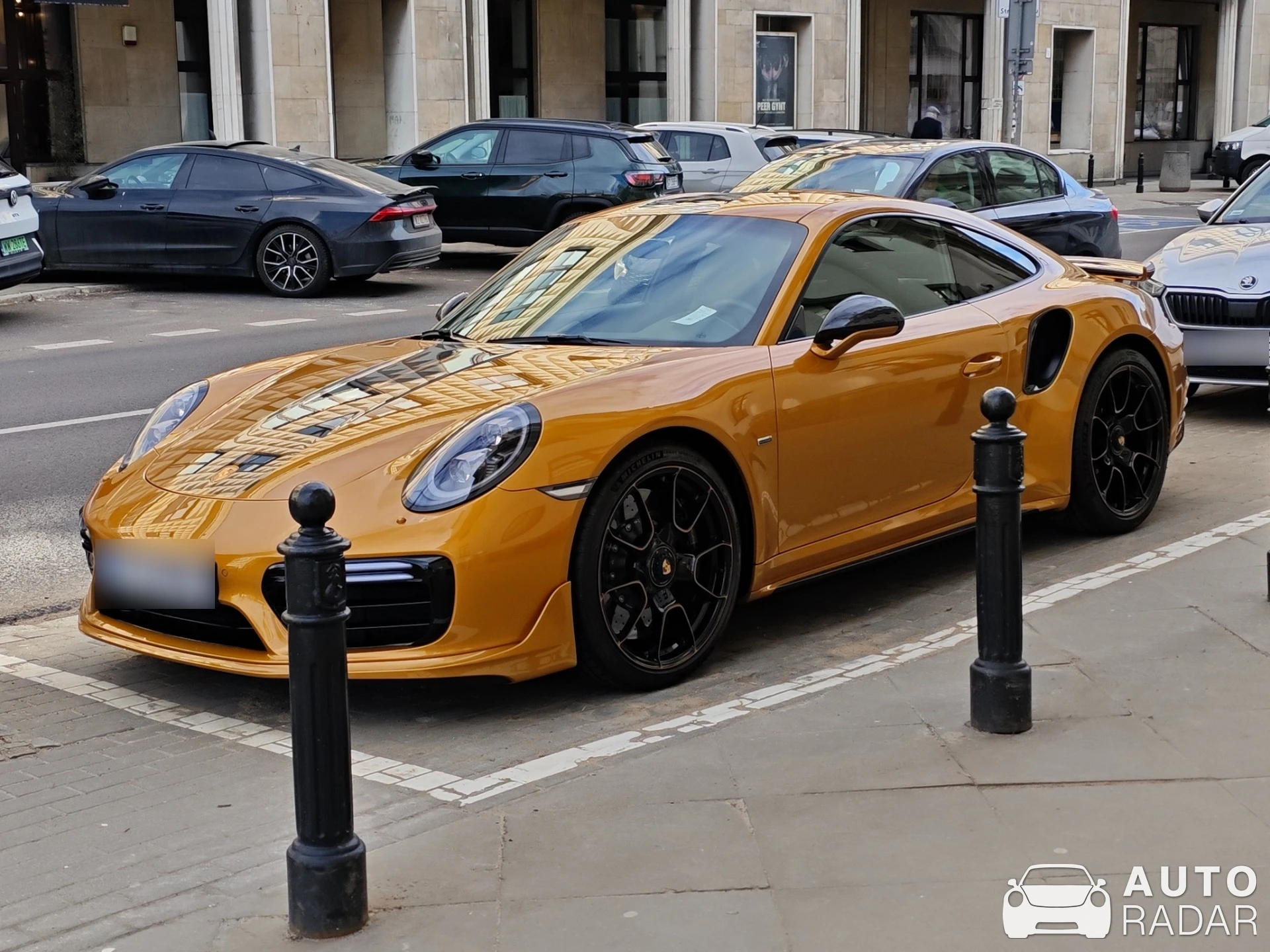 Porsche 991 Turbo S Exclusive Series spotted in Warszawa