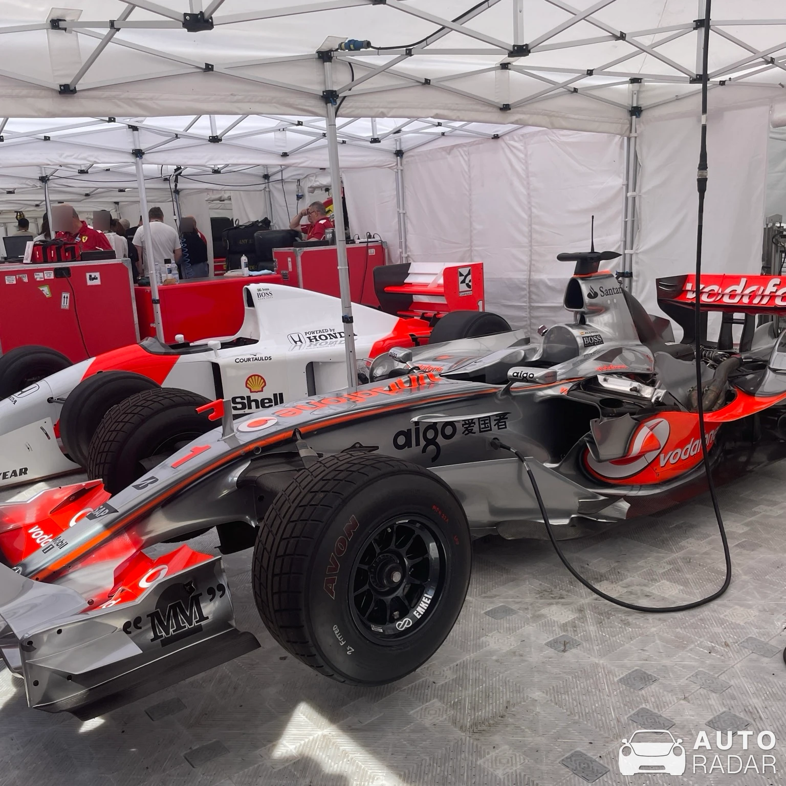 McLaren MP4-23 spotted